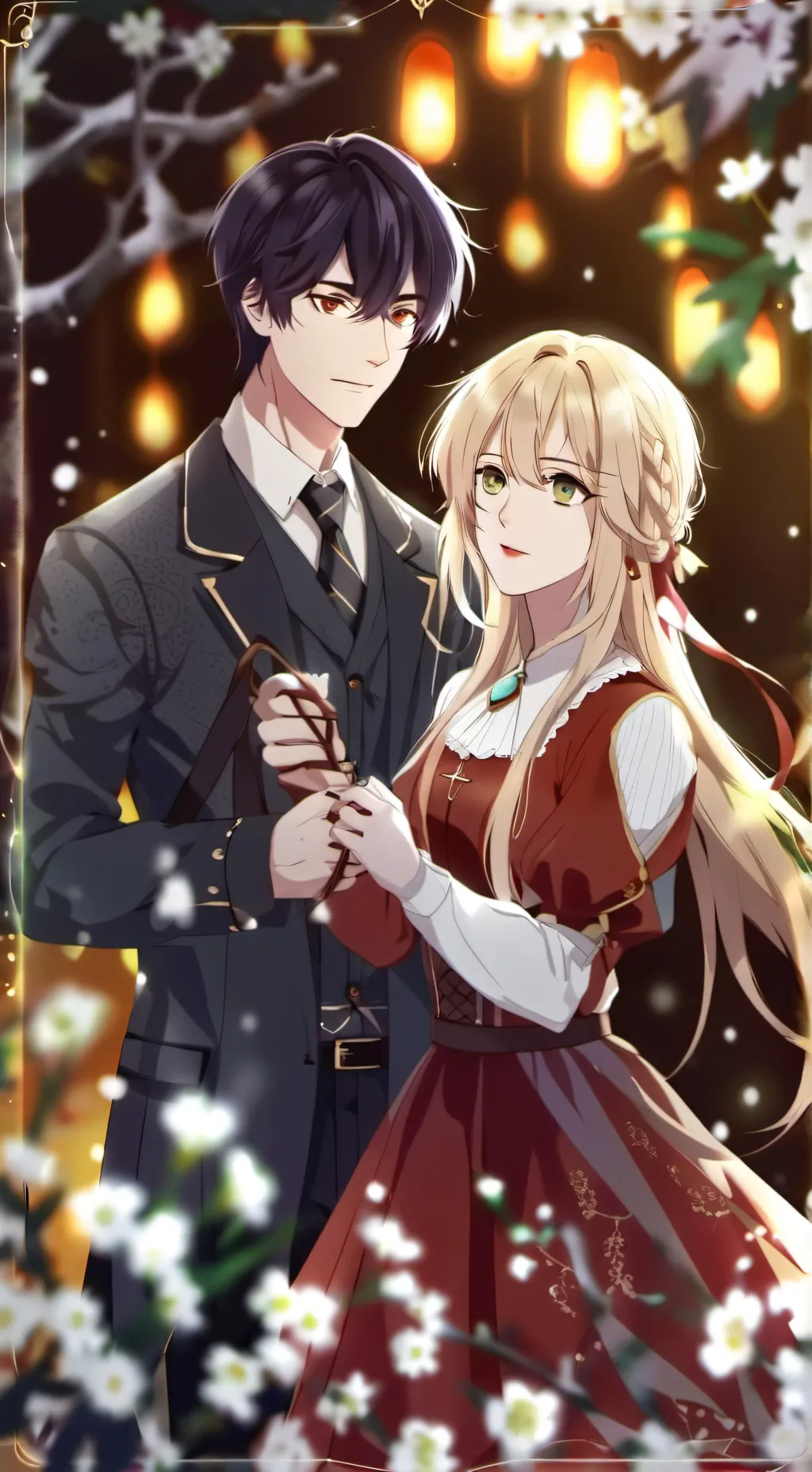 ai character: Star background