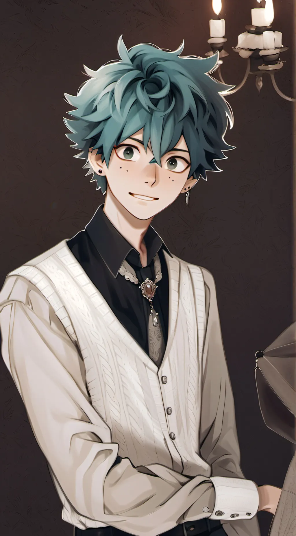 ai character: DekuBaku background