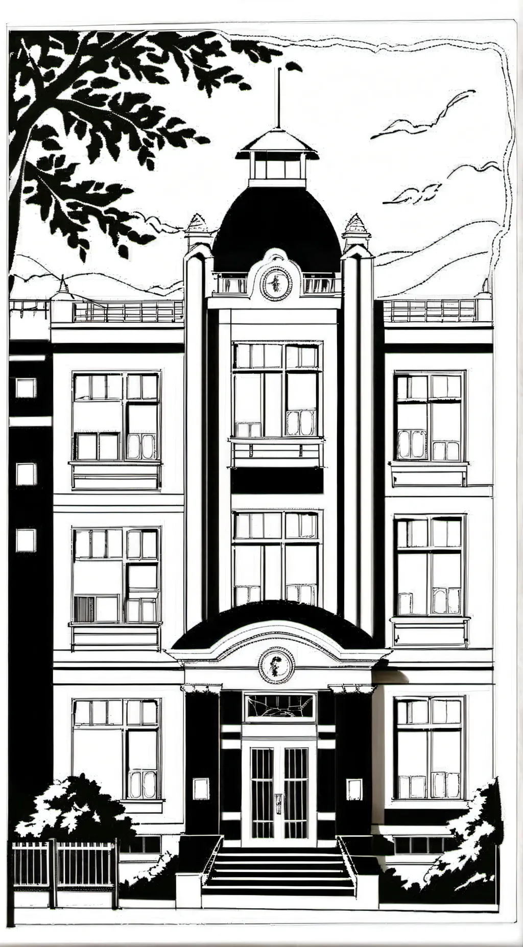 ai character: Fundamental paper  background