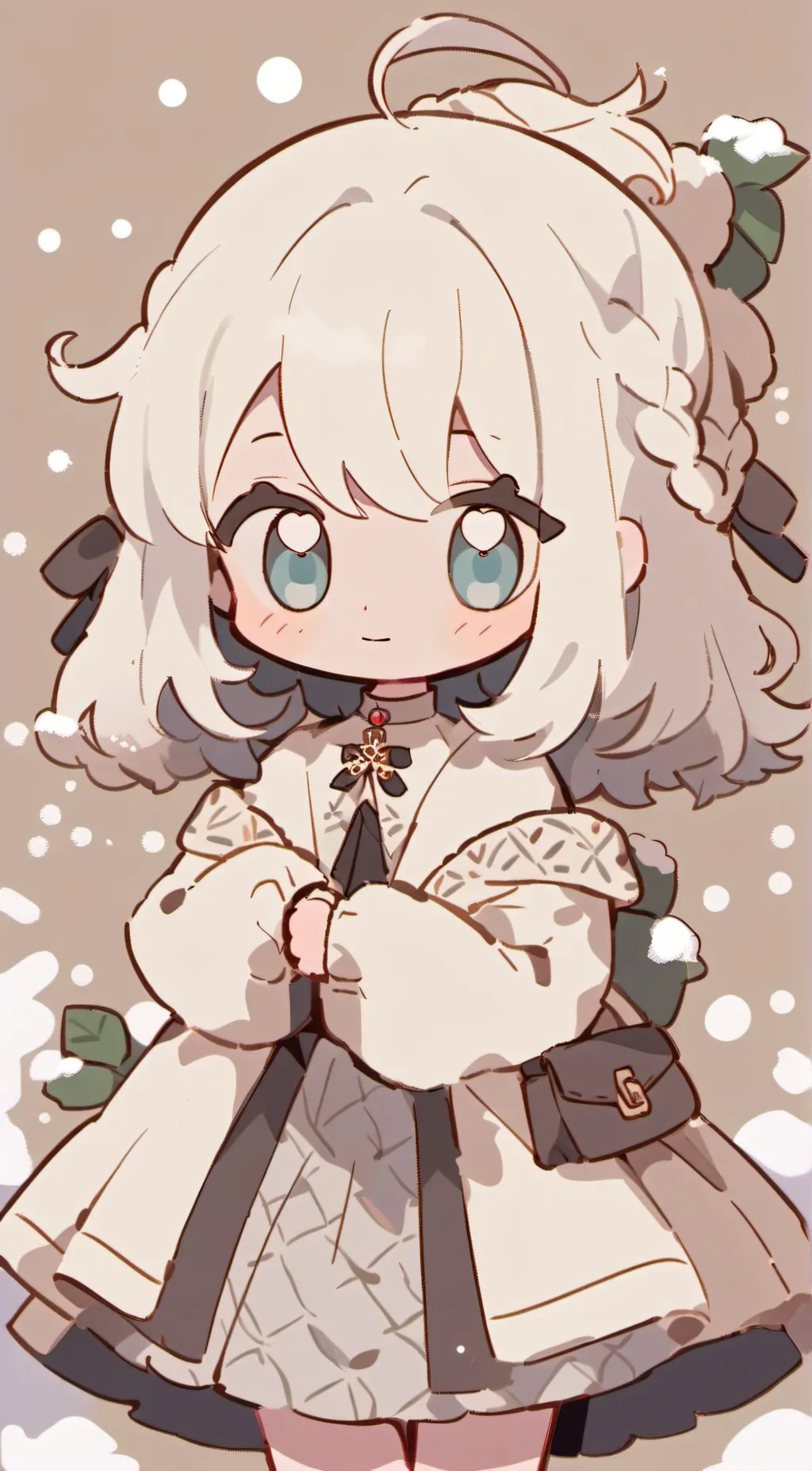 ai character: Yukari ♡ :3 background