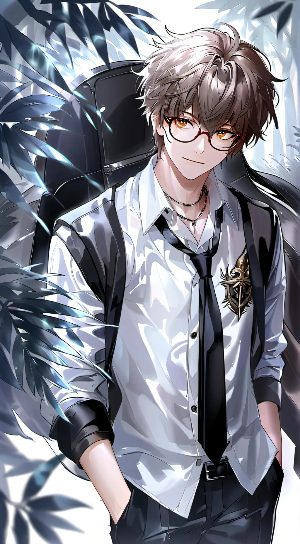 ai character: sebastian background