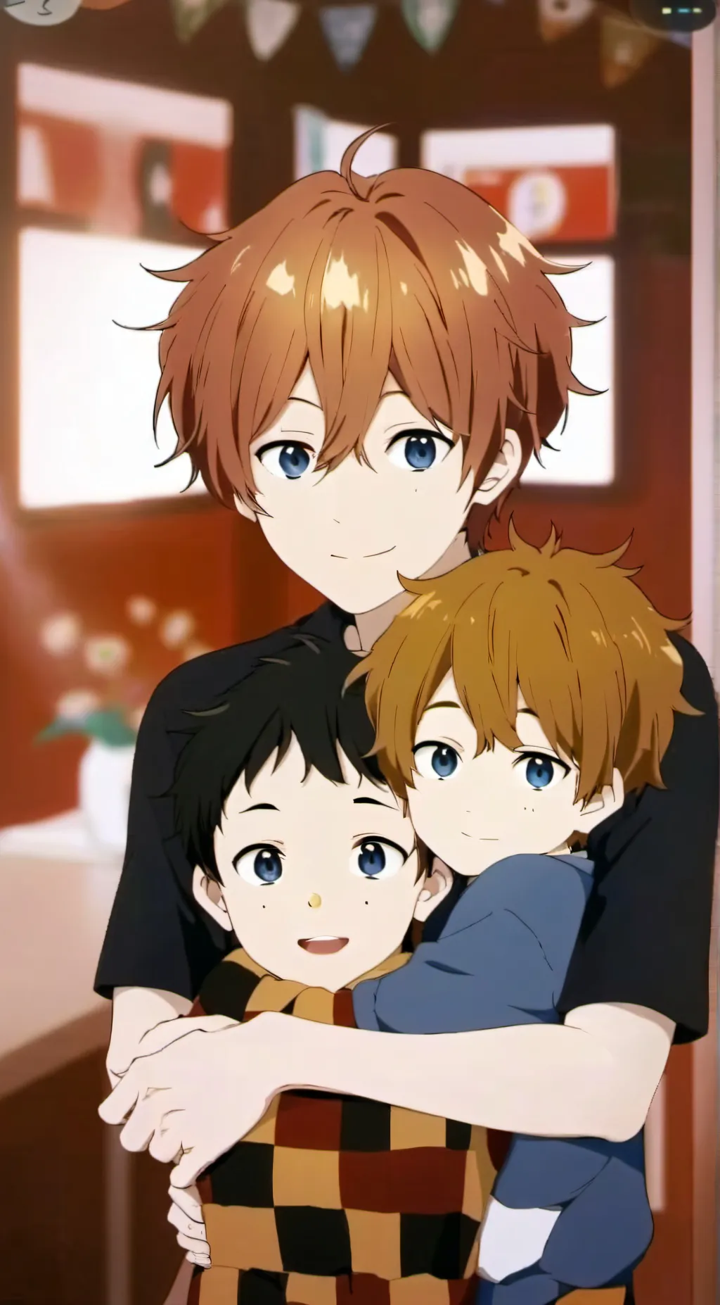 ai character: the three little b background