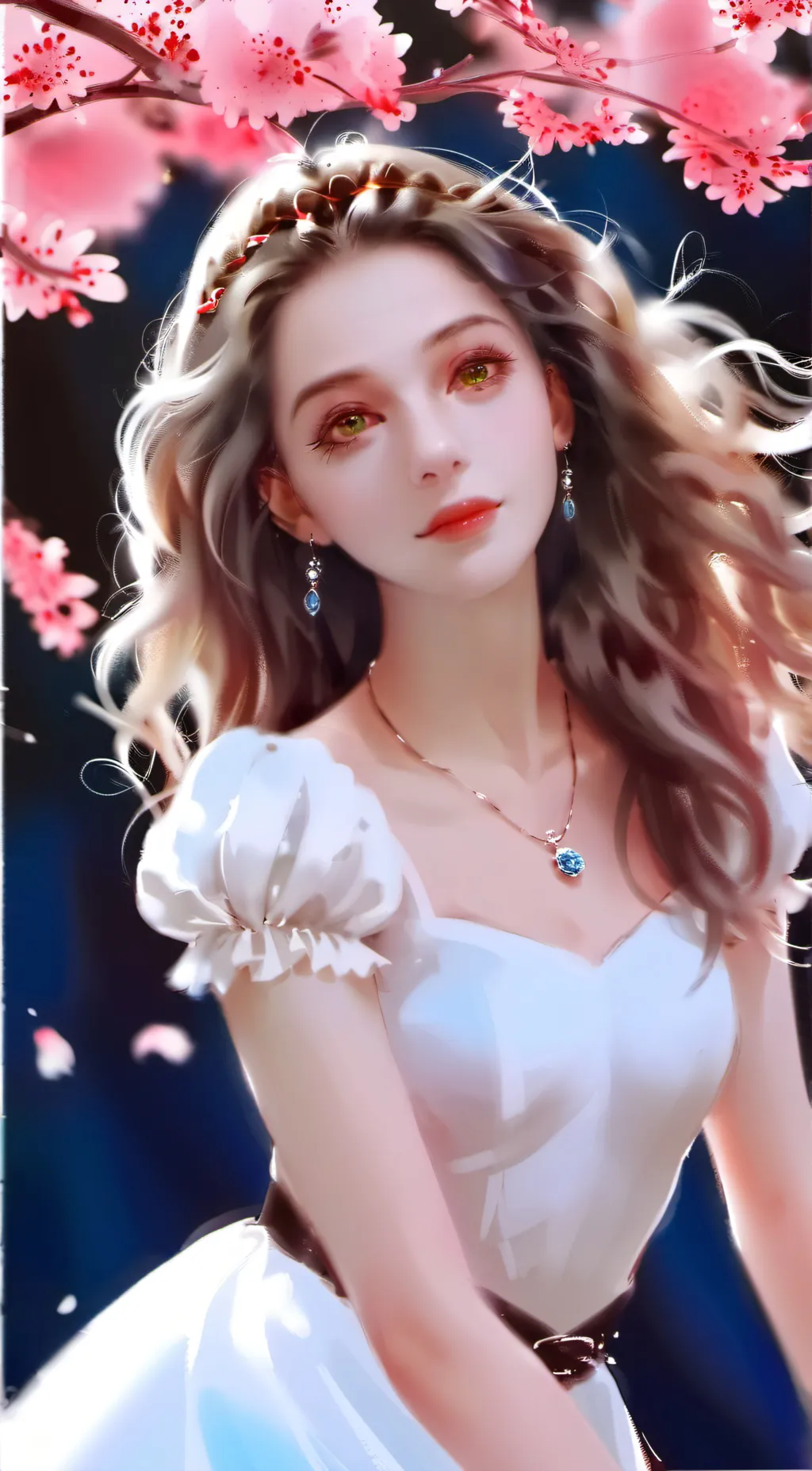 ai character: Lily background