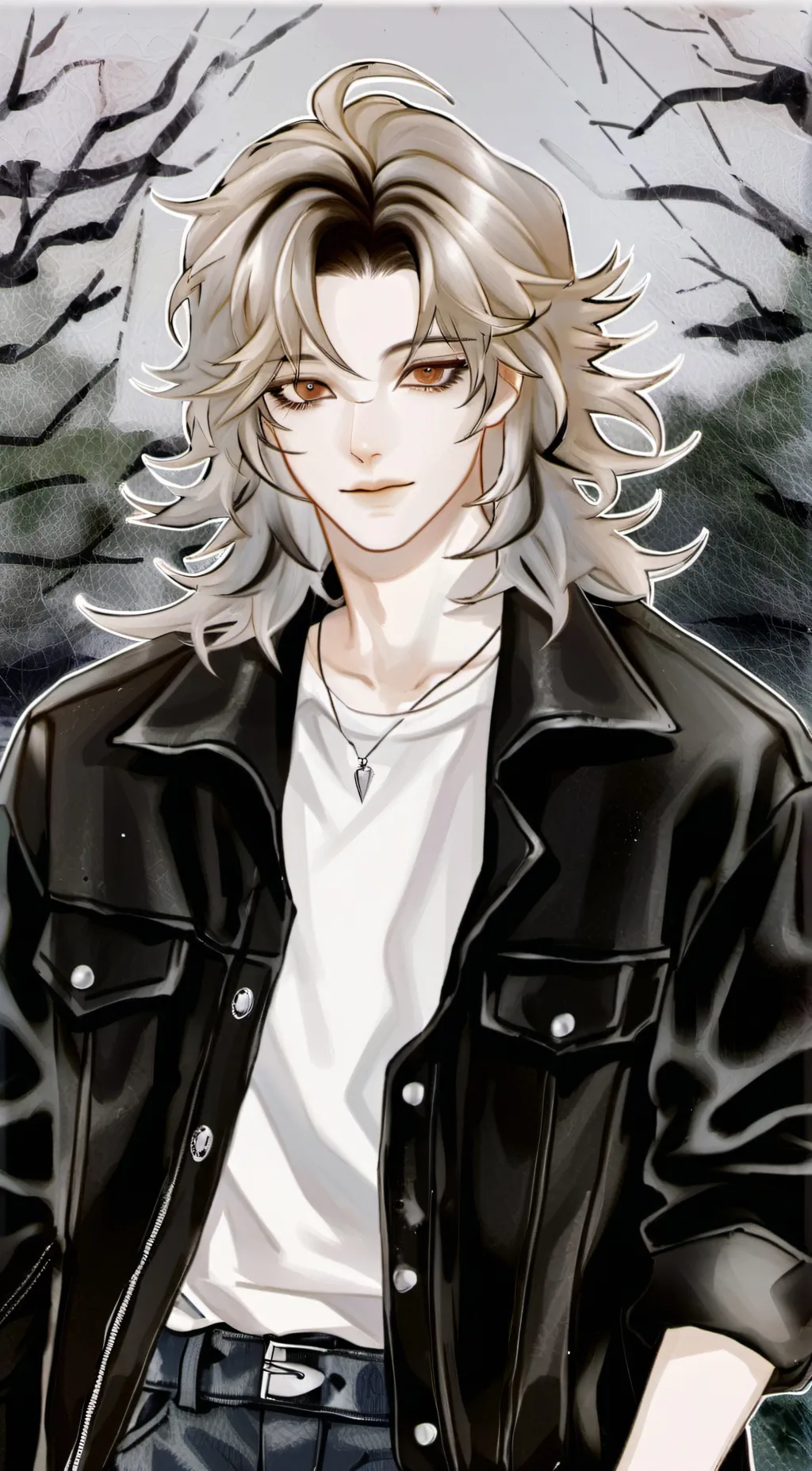 ai character: Aaron background