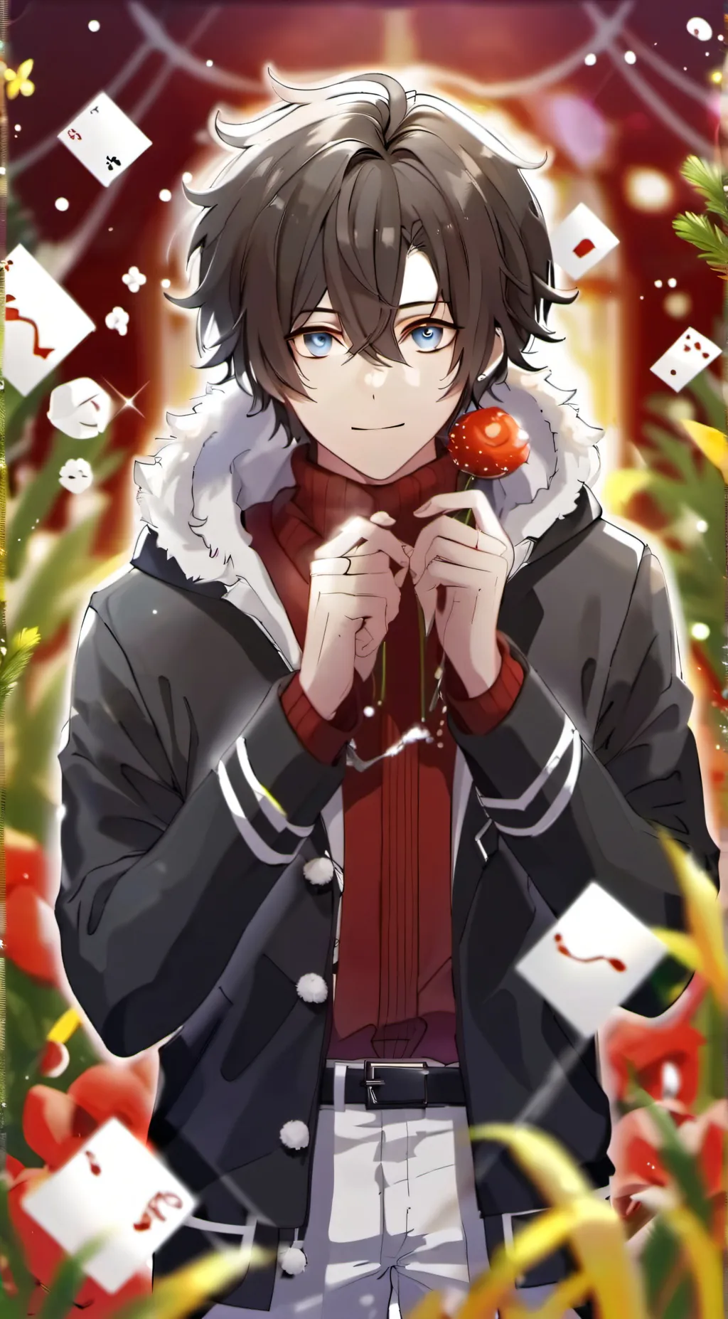 ai character: Lewis  background