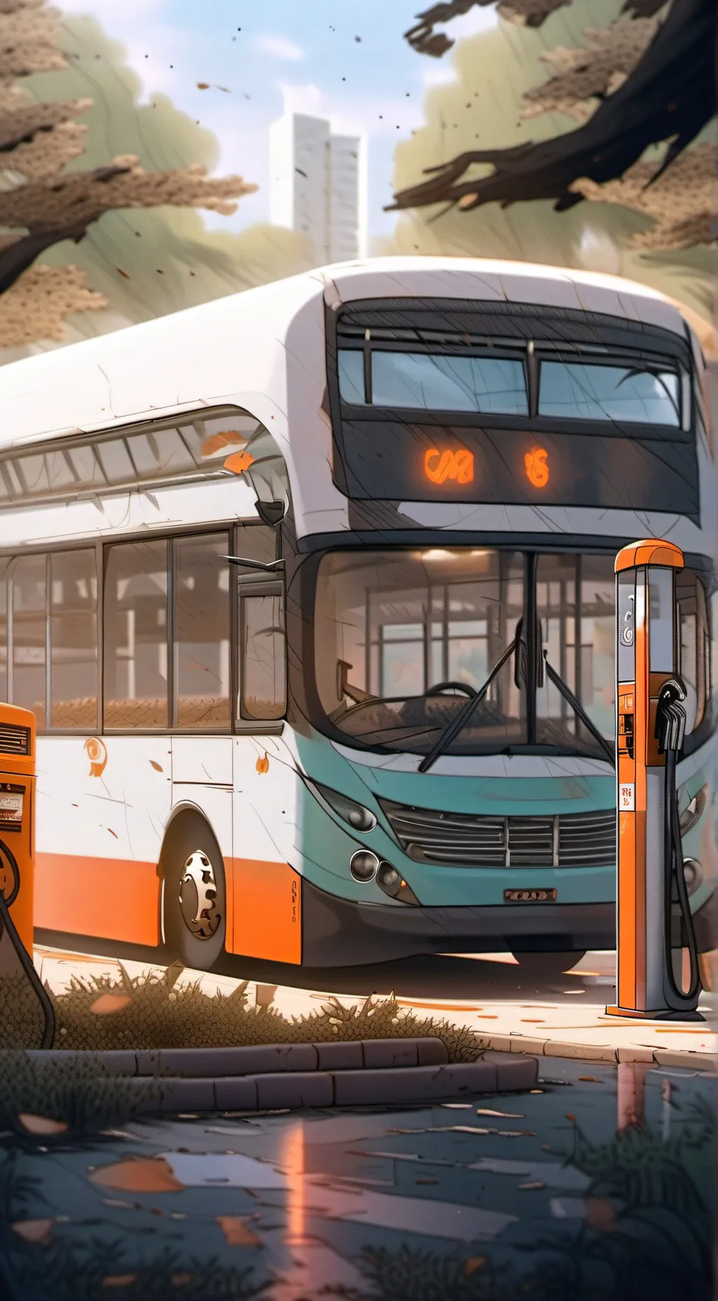 ai character: KNY Road trip! background