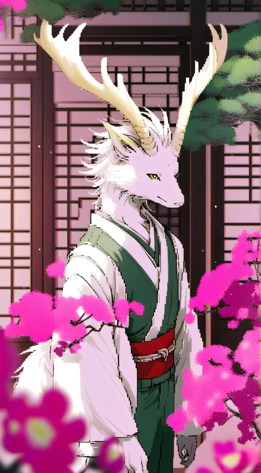 ai character: Kotaro background