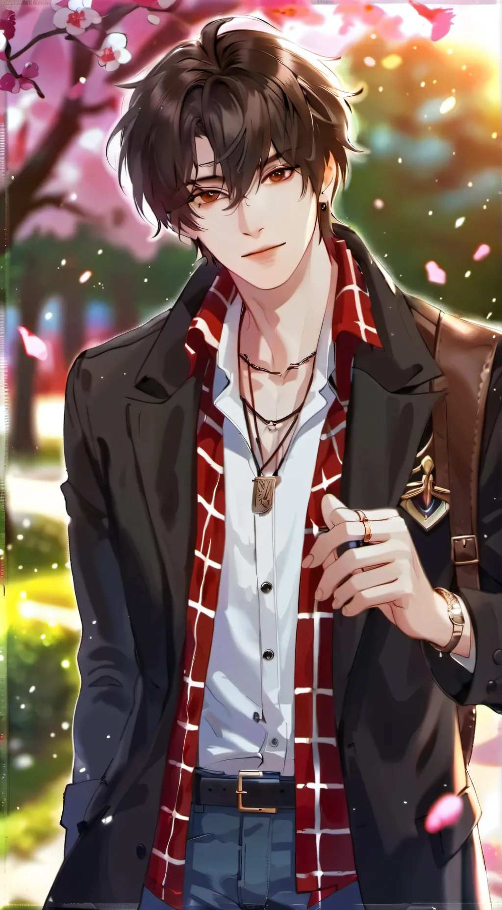 ai character: Jay Saxon~ background