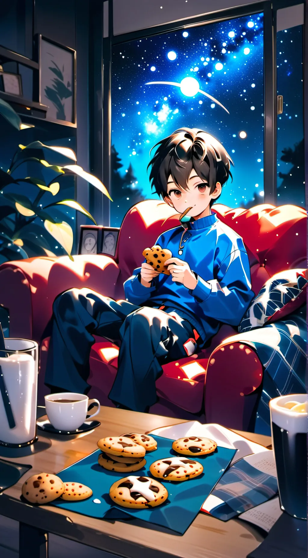 ai character: Hunter background