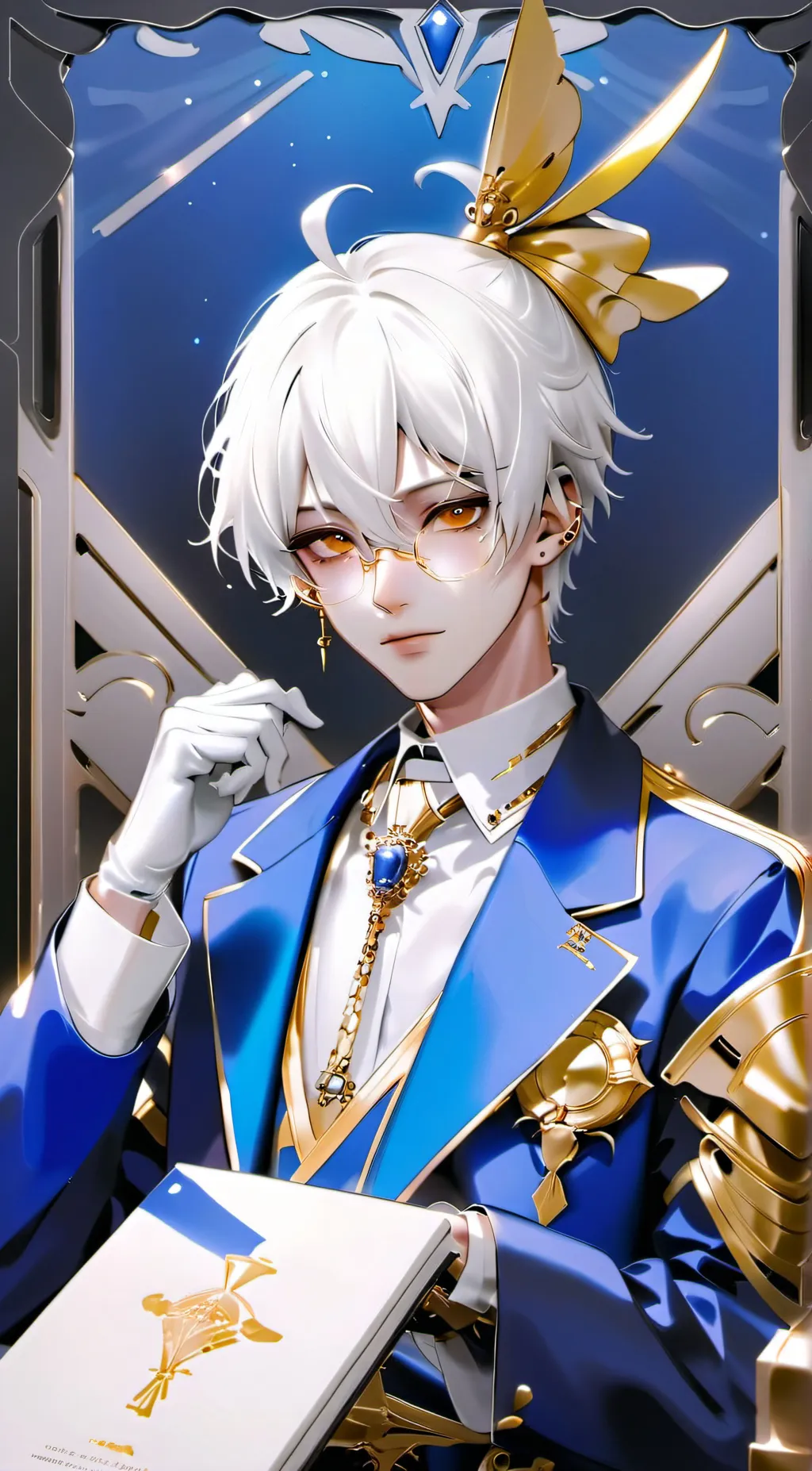 ai character: Max background