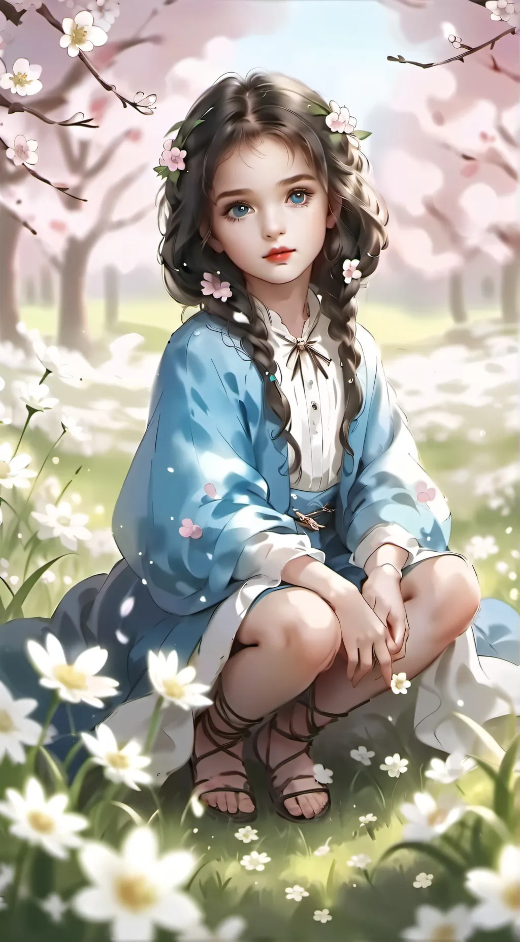 ai character: Ariana  background