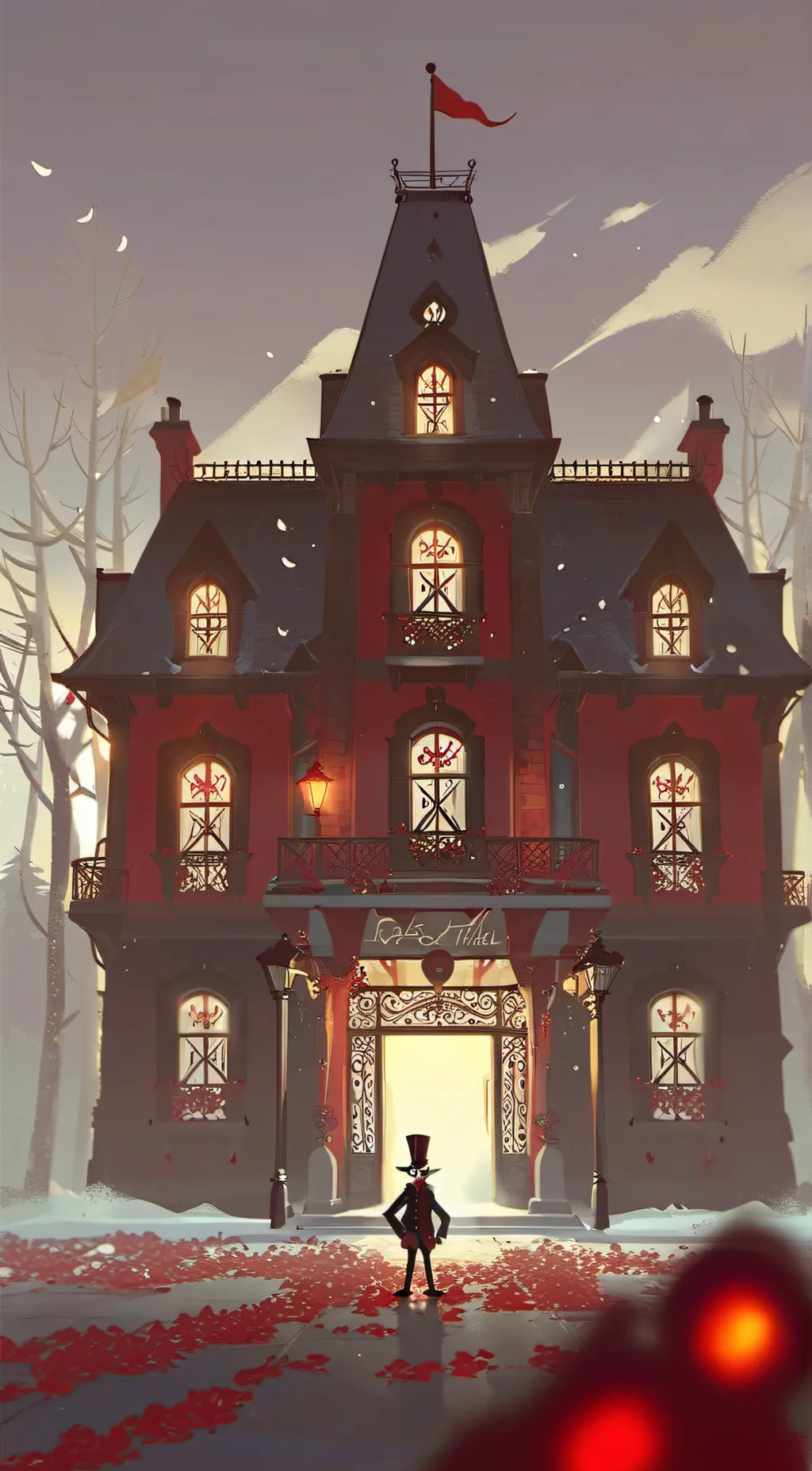 ai character: HH background