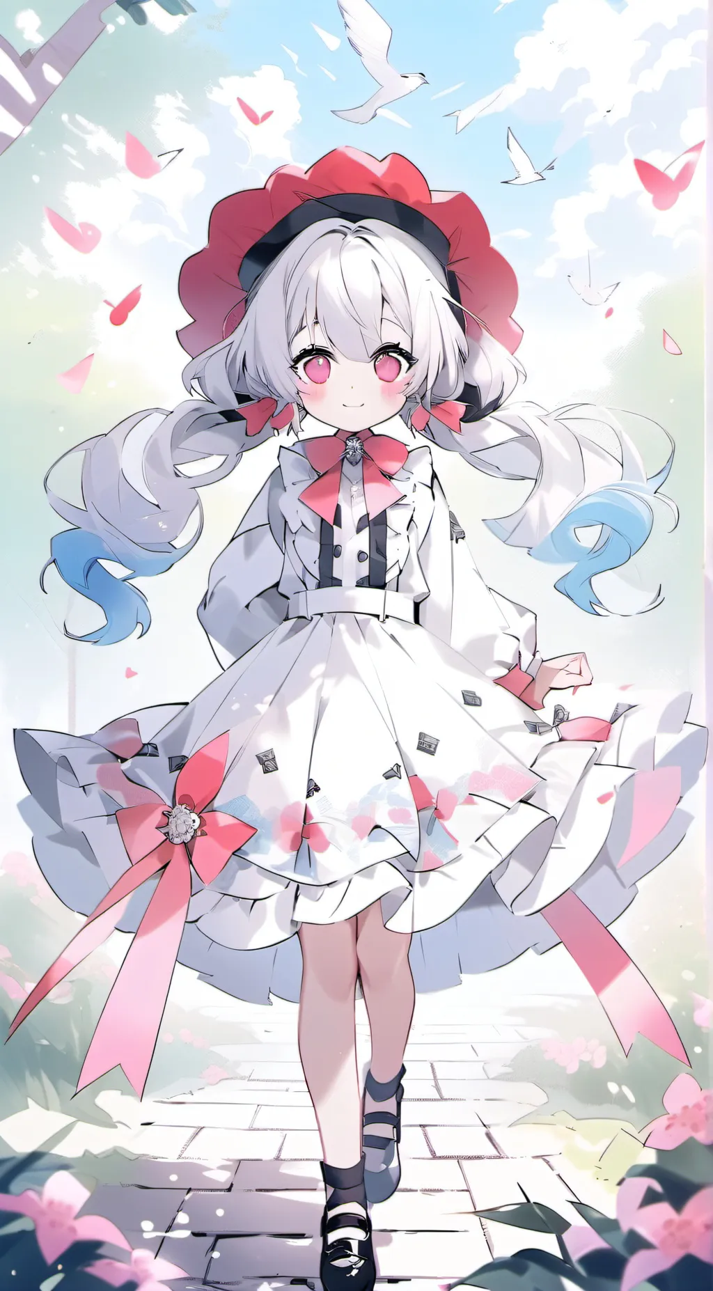 ai character: Side of Rejection background