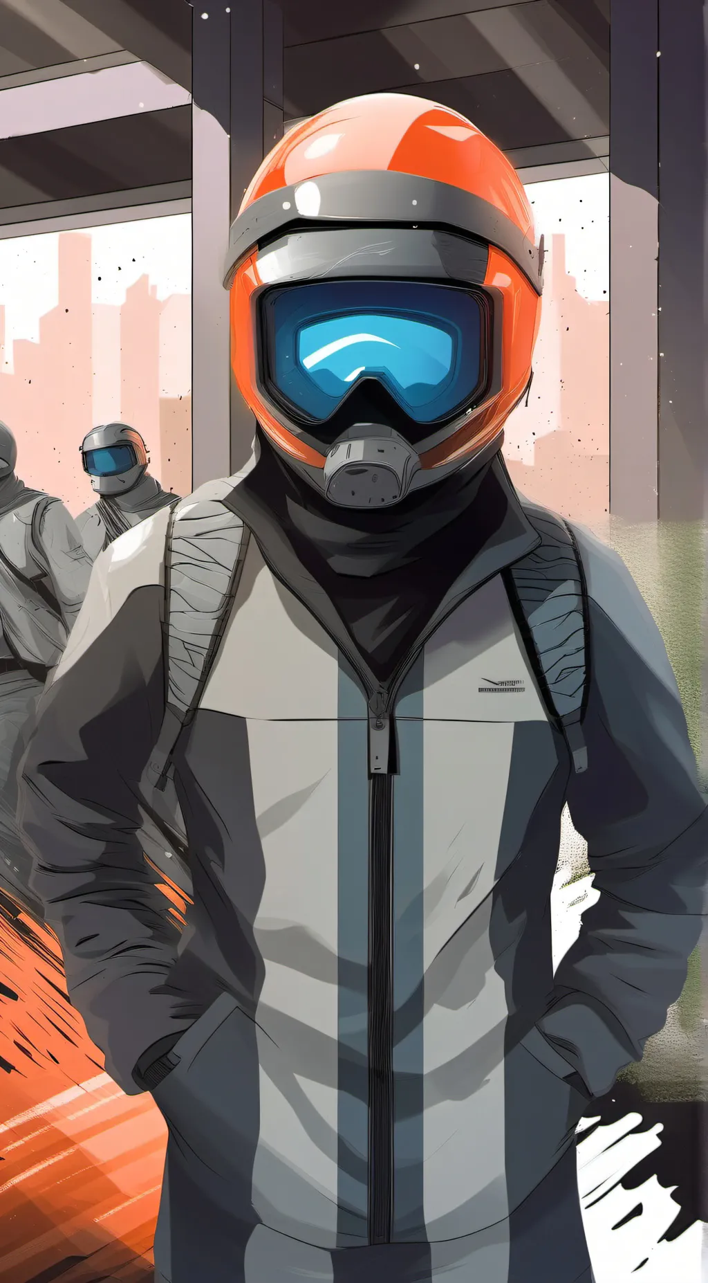 ai character: I did not die background