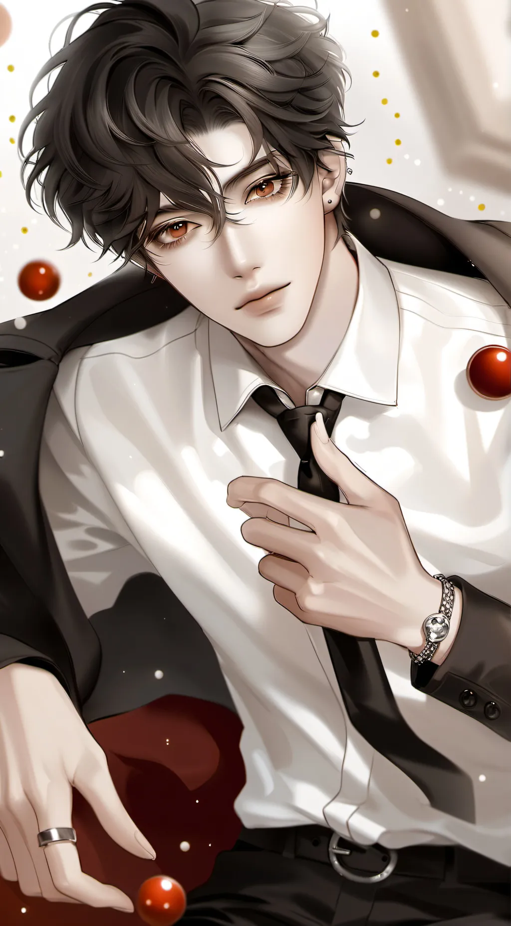 ai character: Archie..  background