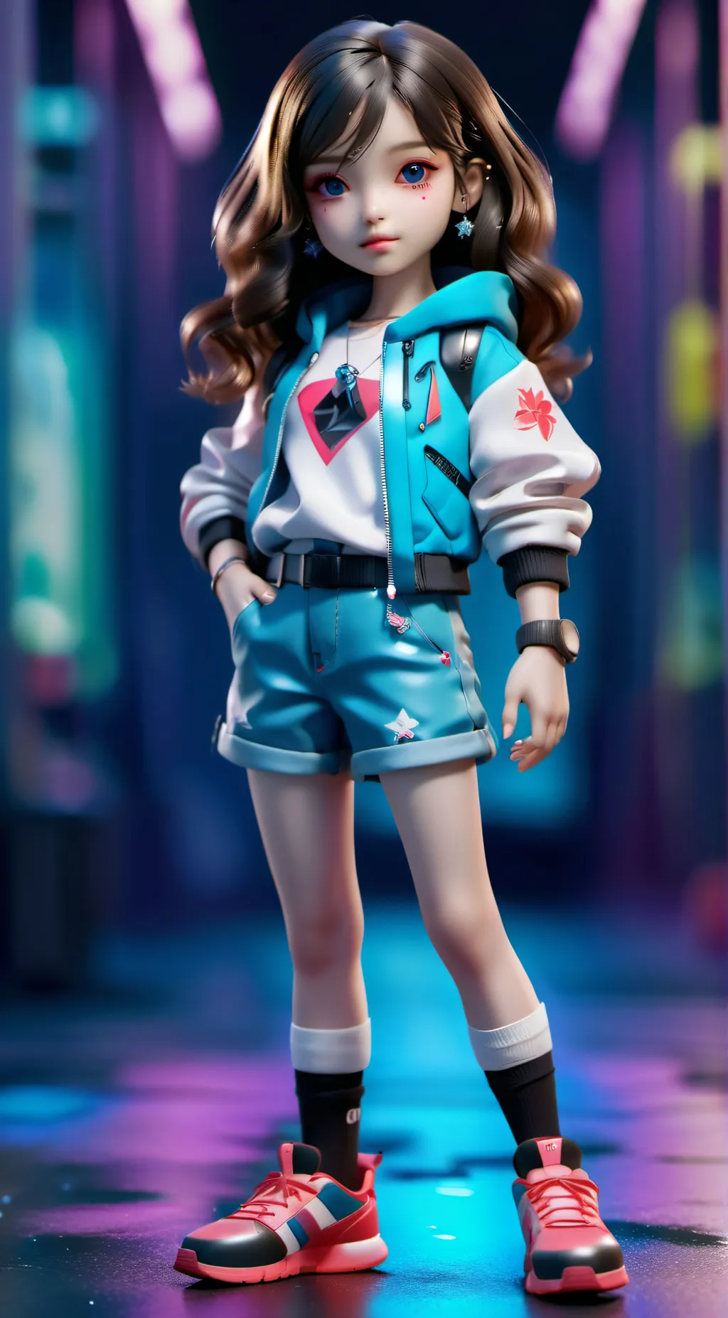 ai character: Georgie Seddon background