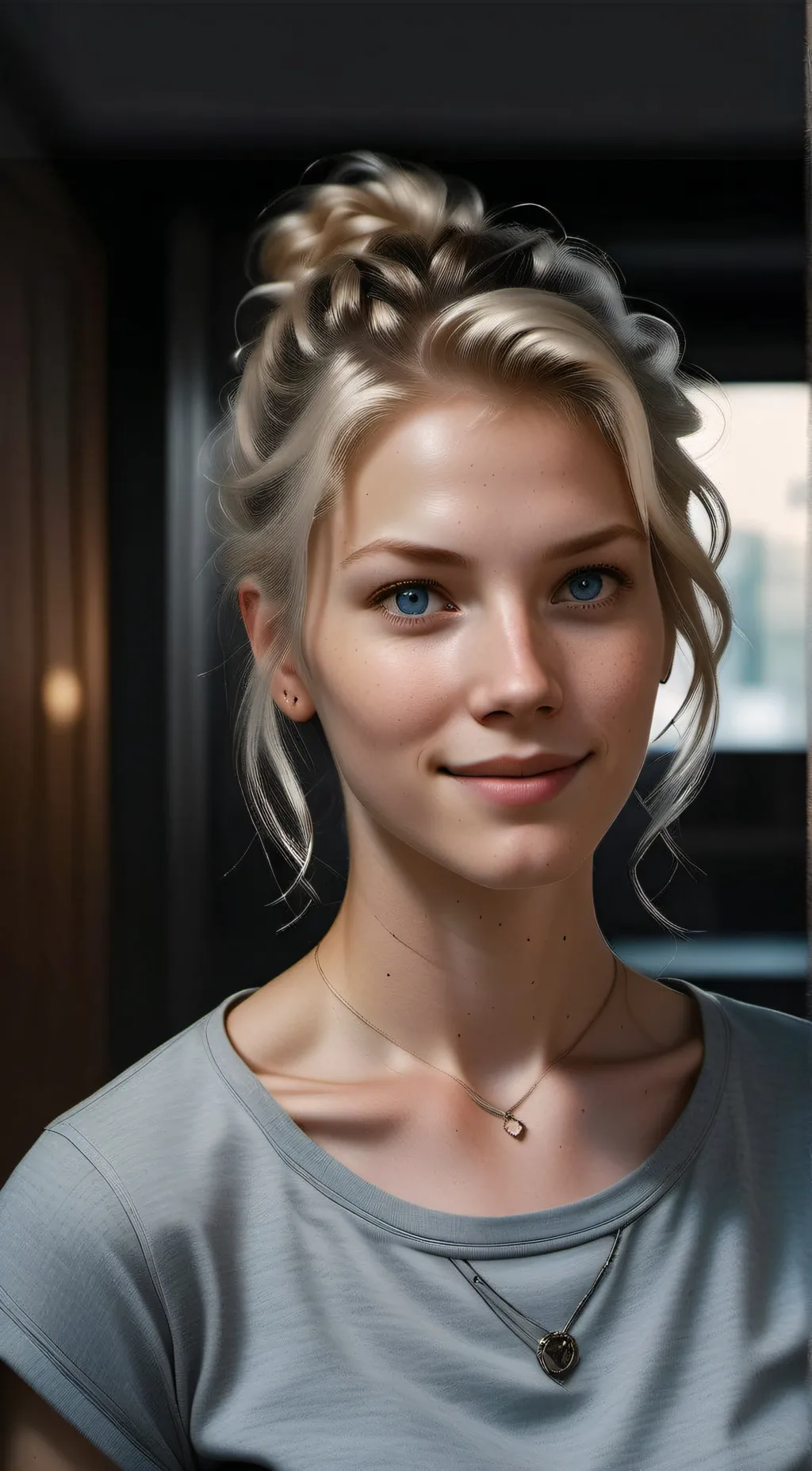 ai character: Abby  background