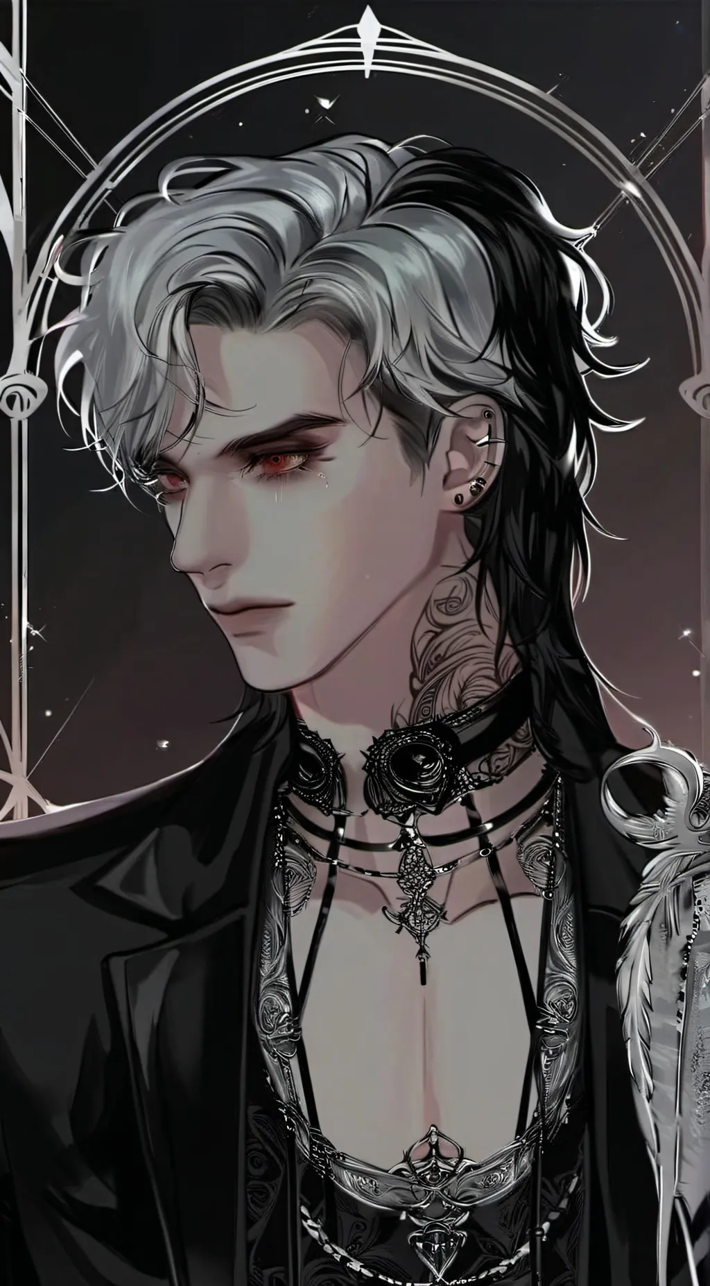 ai character: Seraphiel Angel background