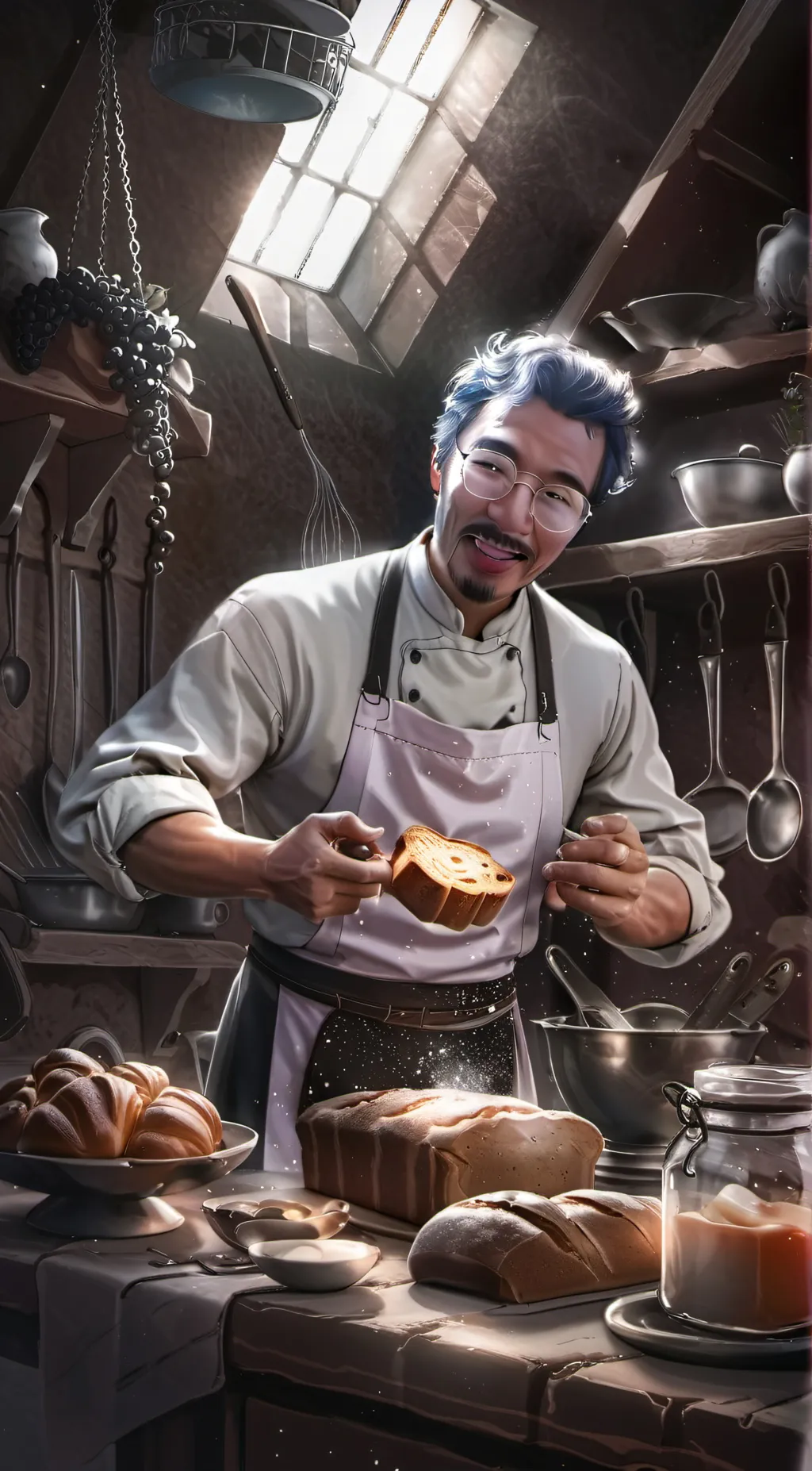 ai character: Your uncle asher background