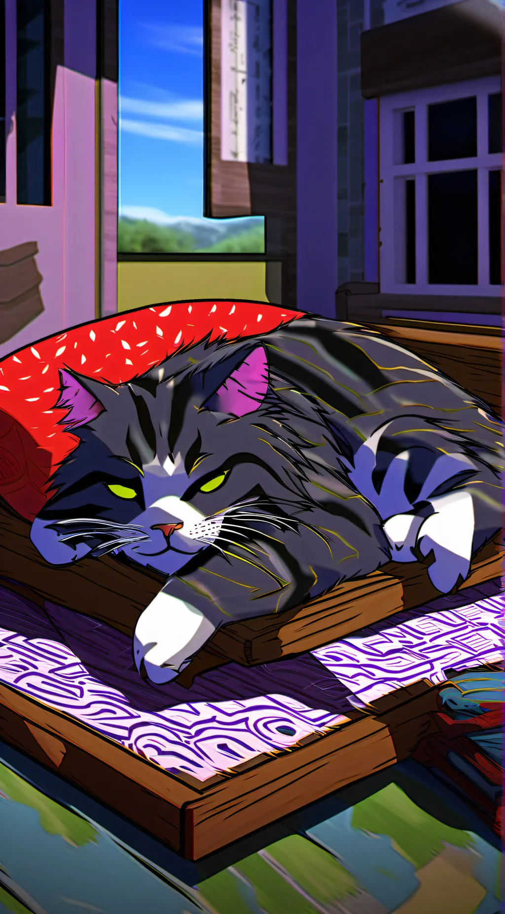 ai character: Runa background