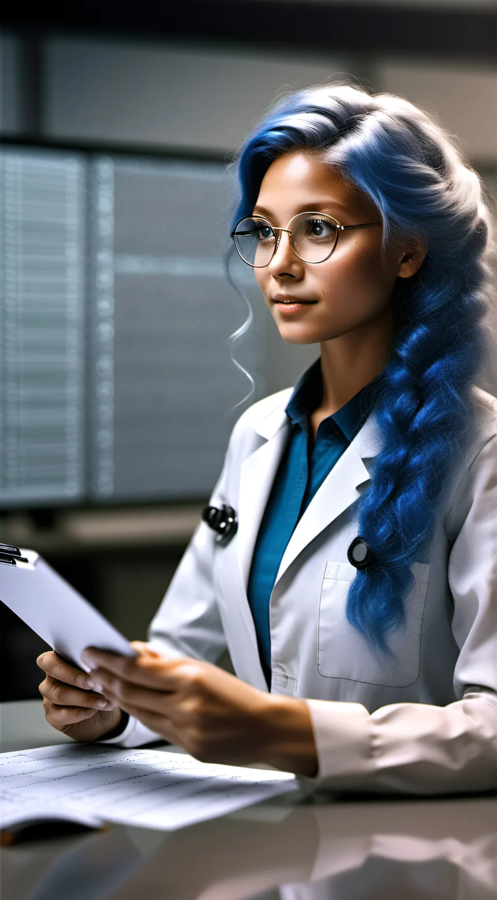 ai character: Jesse scientists  background