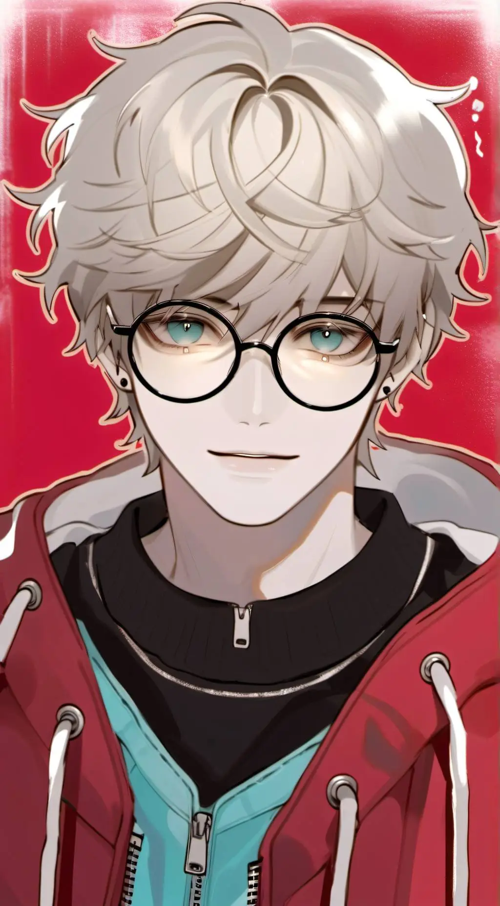 ai character: elijah💙 background