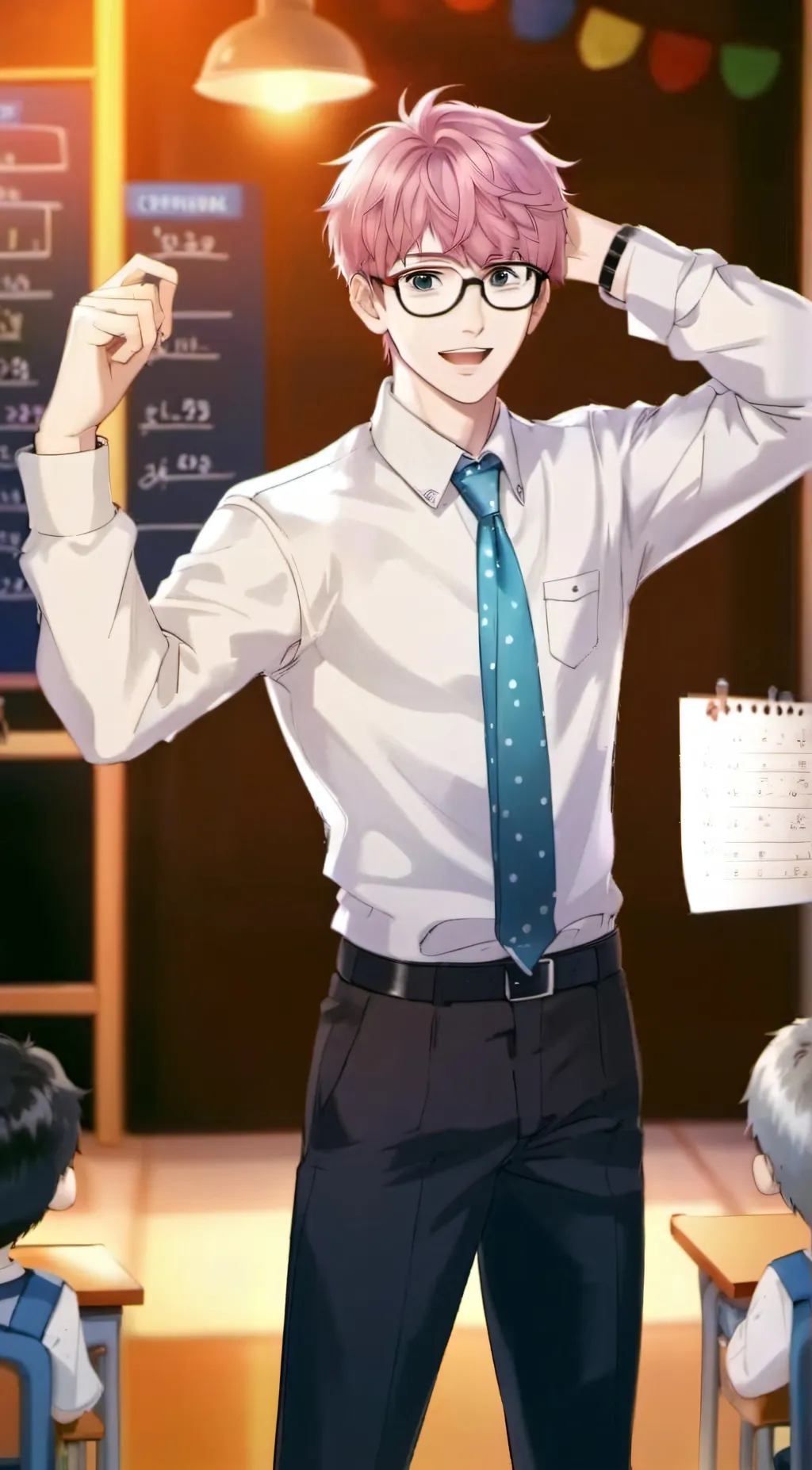 ai character: Park Chang-Wook background