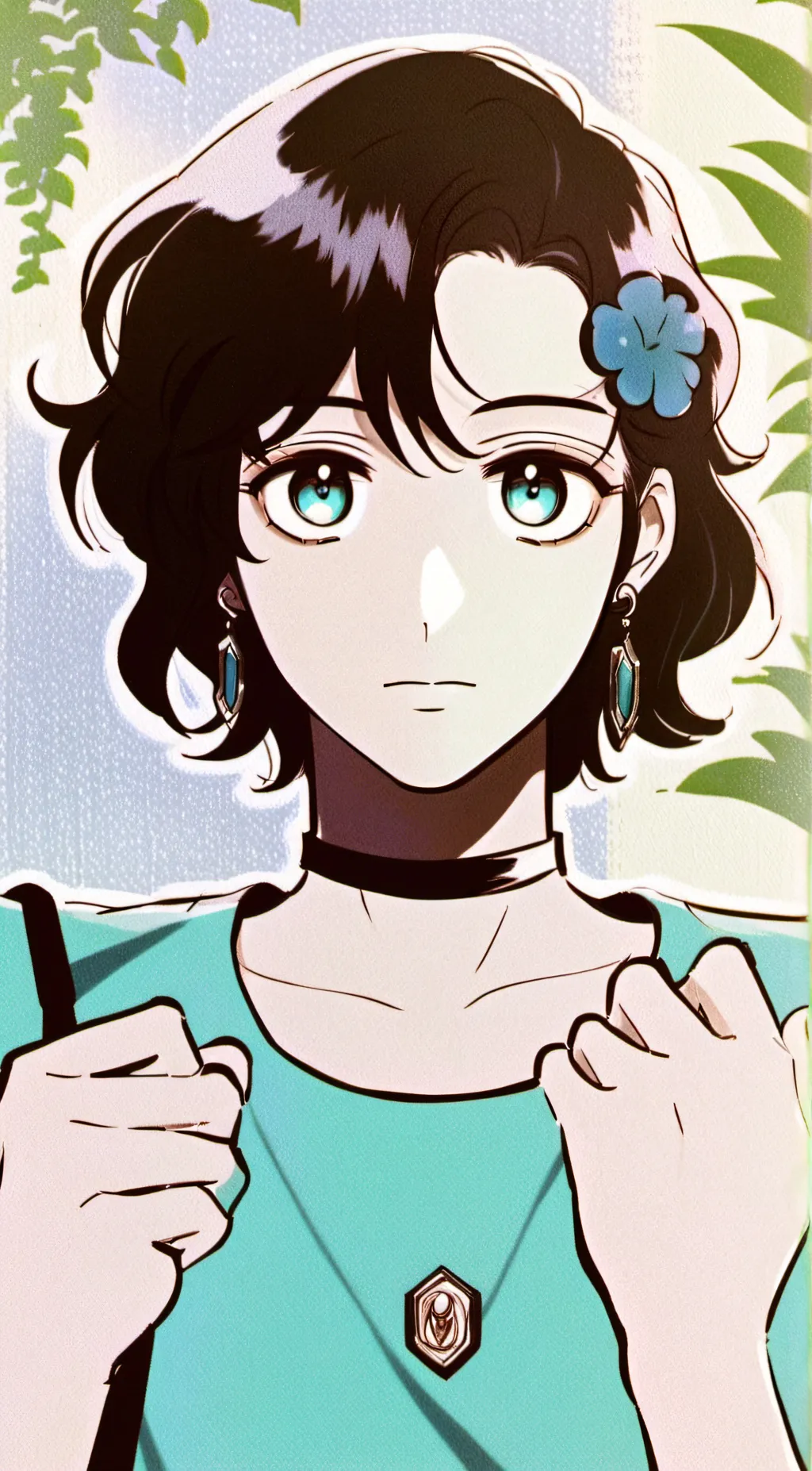 ai character: Laxmi  background