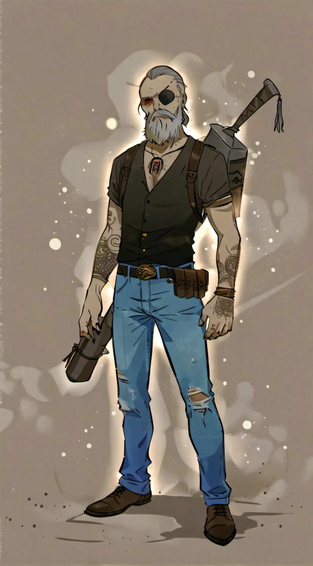 ai character: Bob background