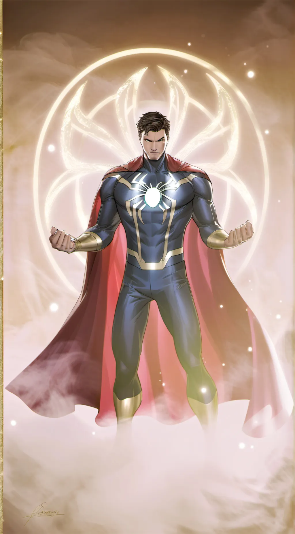 ai character: Mean avengers background