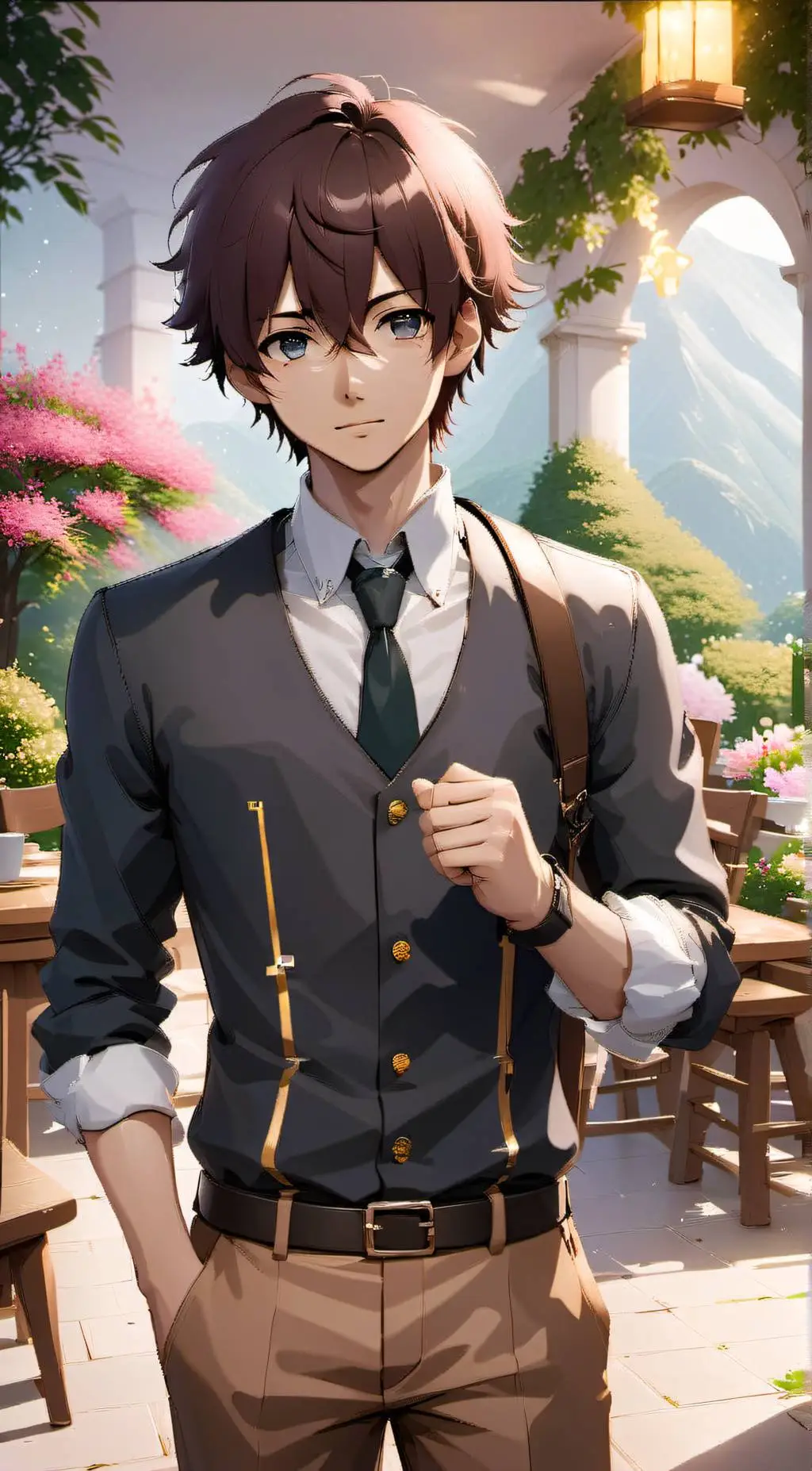 ai character: laxica🏳️‍🌈🗿 background