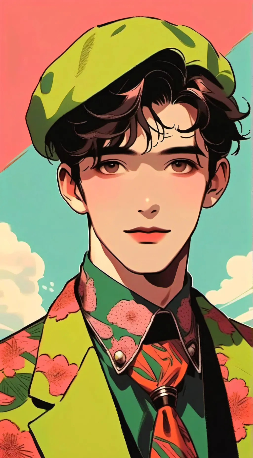 ai character: Max background