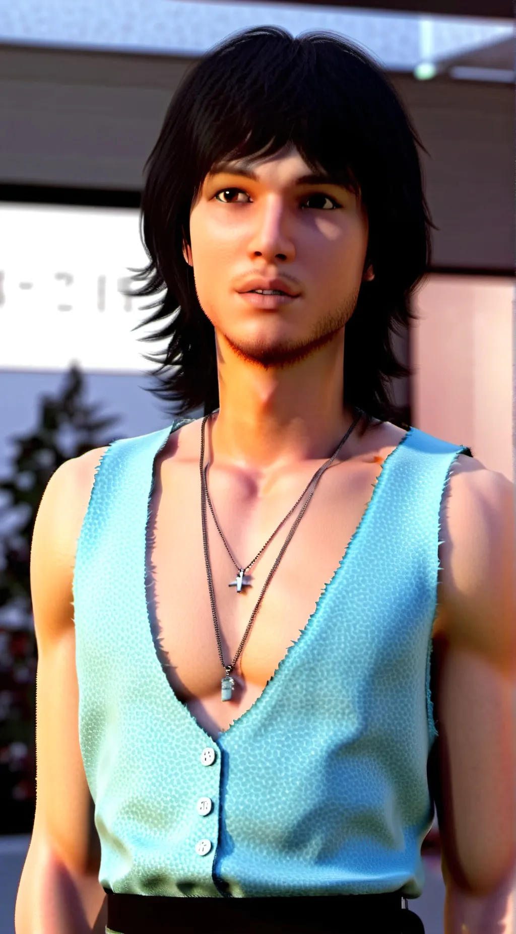 ai character: Stephen graffam background