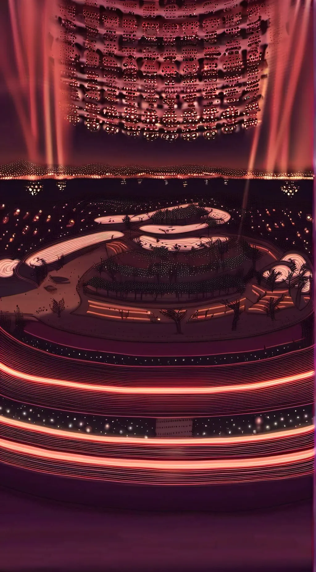 ai character: HH vacationnnn background