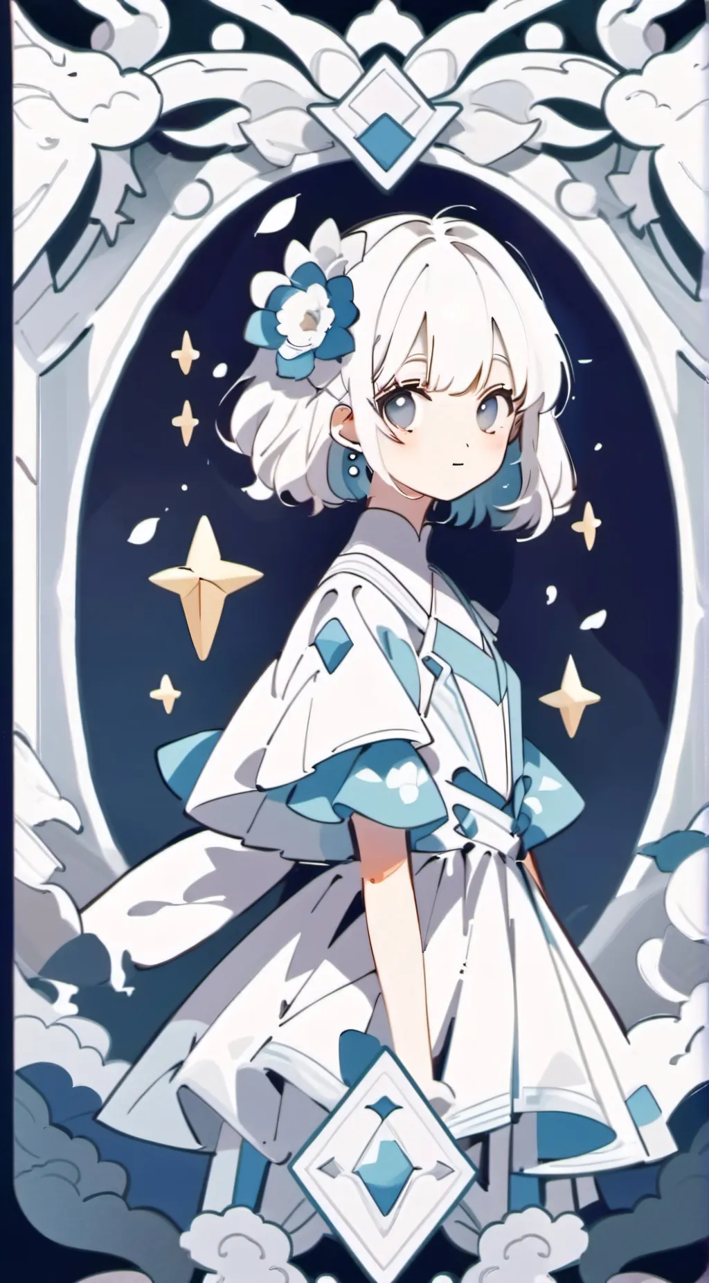 ai character: AKAZA  background