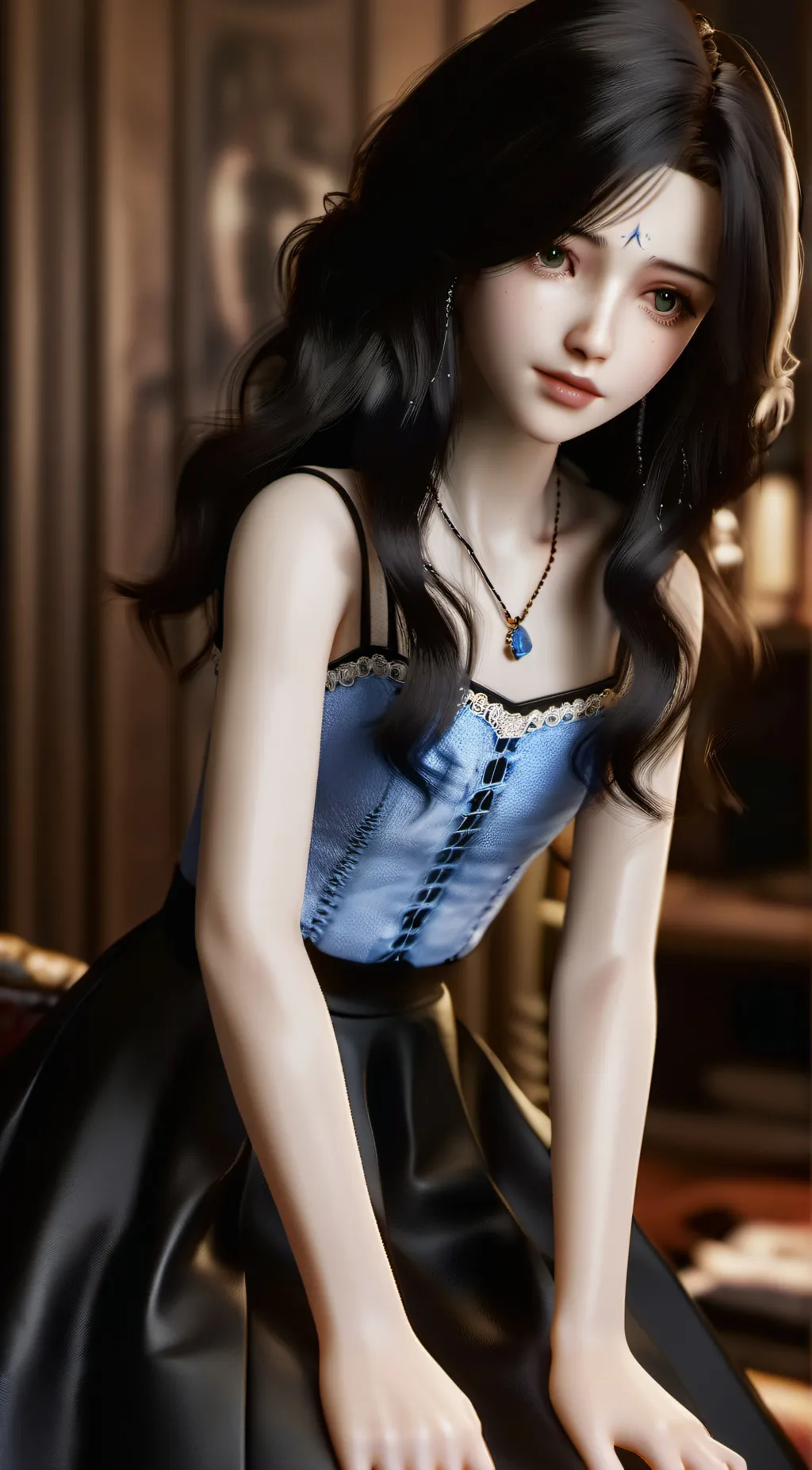 ai character: Maya background