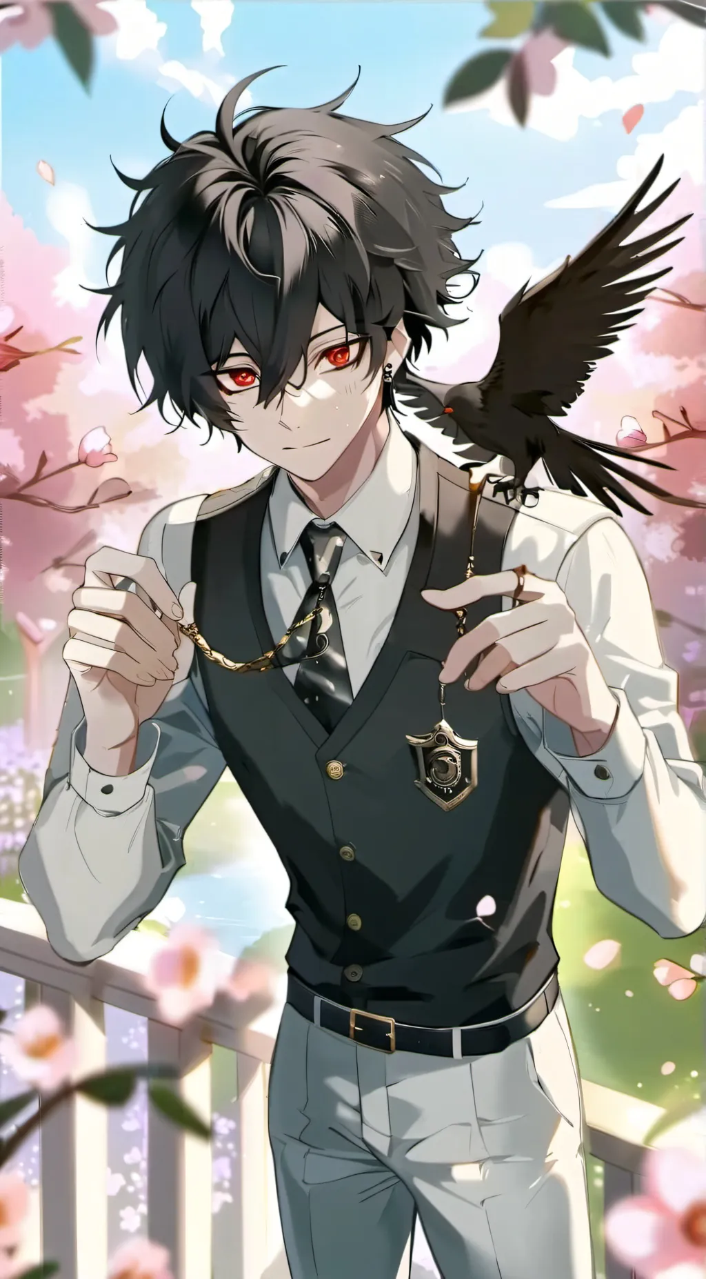 ai character: andrew  background