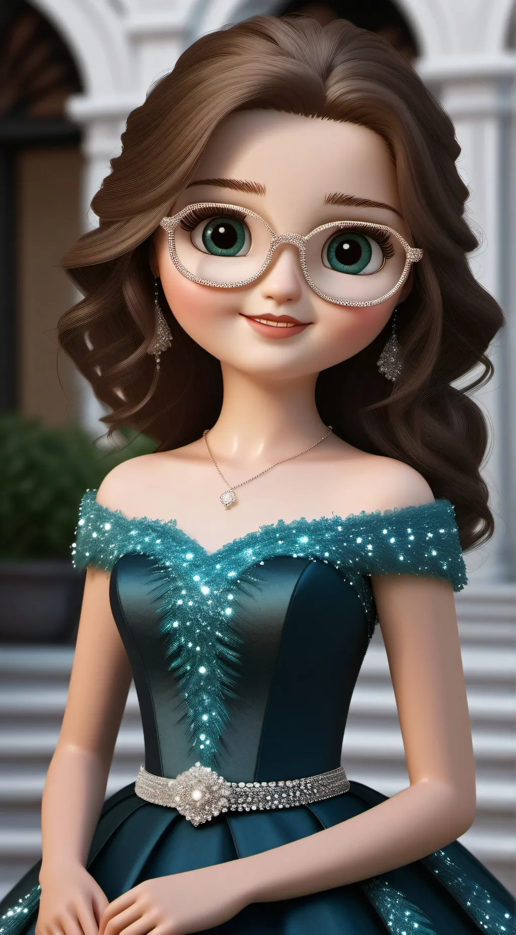 ai character: Lenna background