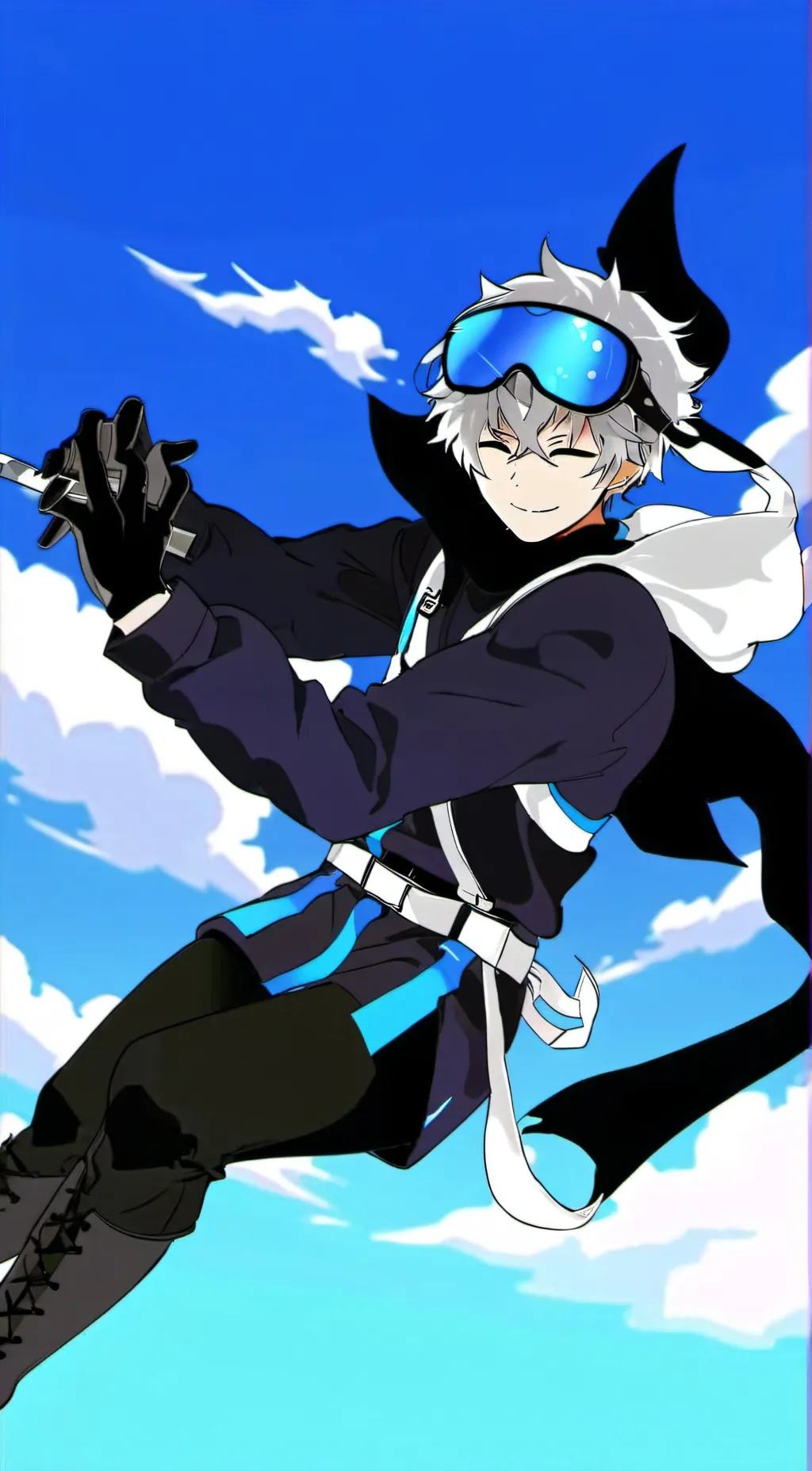 ai character: demon slayer background