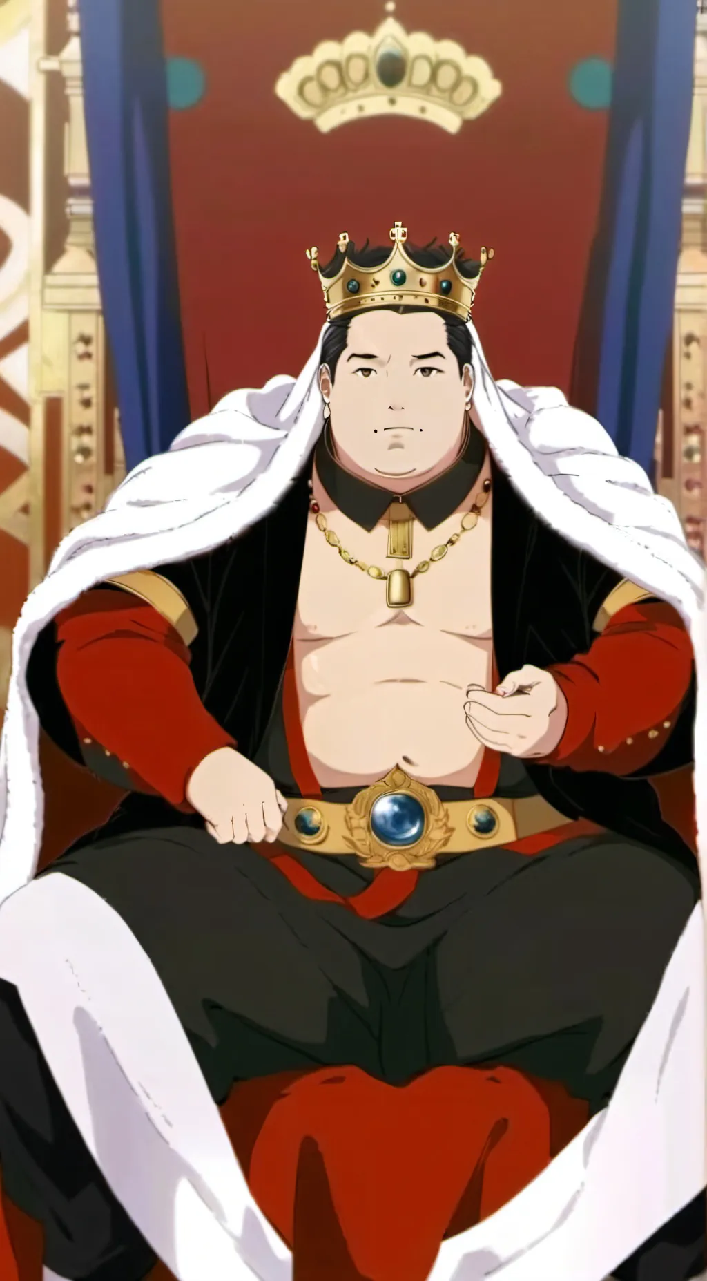 ai character: King bob background