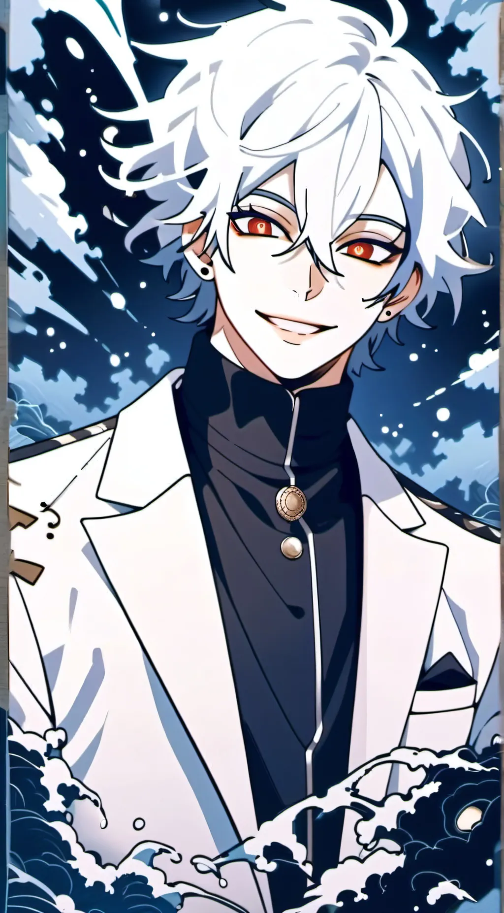 ai character: Aaron  background