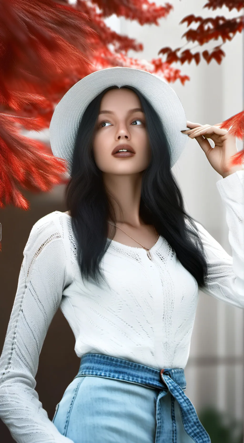 ai character: Olivia background