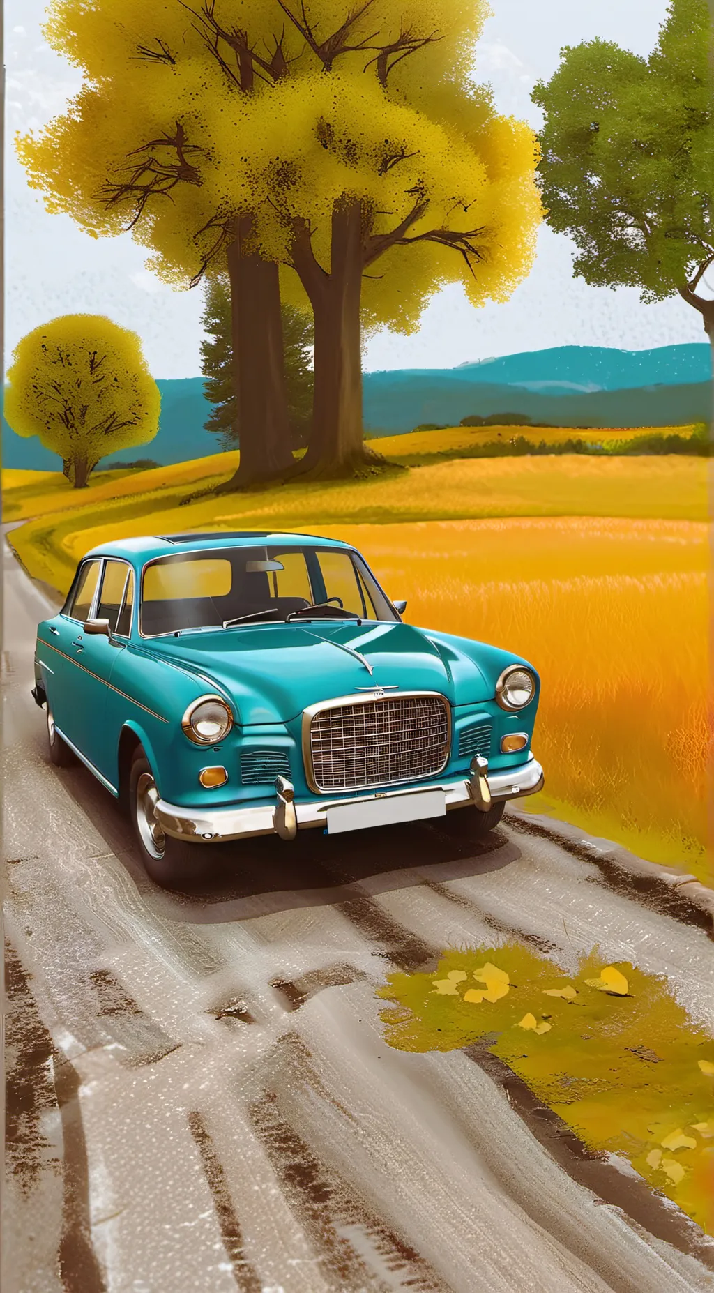 ai character: Car background