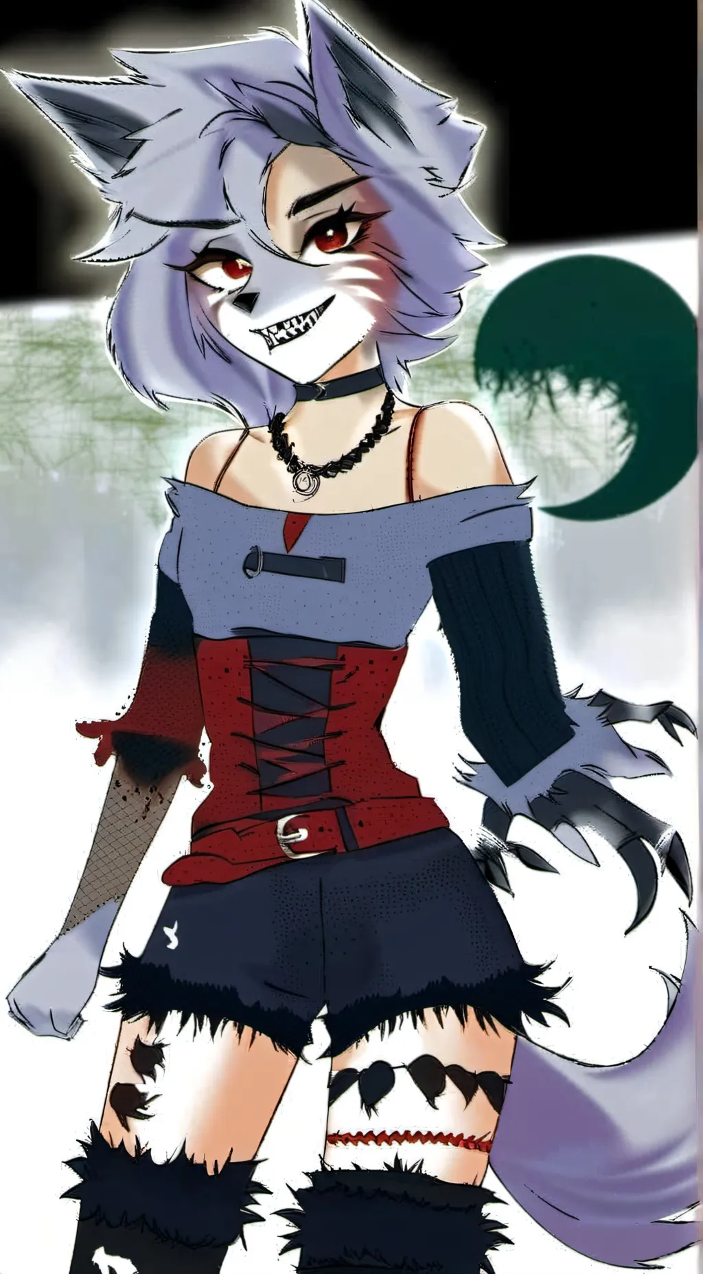 ai character: Loona V2 background