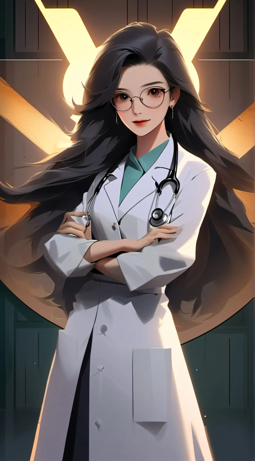 ai character: Doctor, Ella Rane background