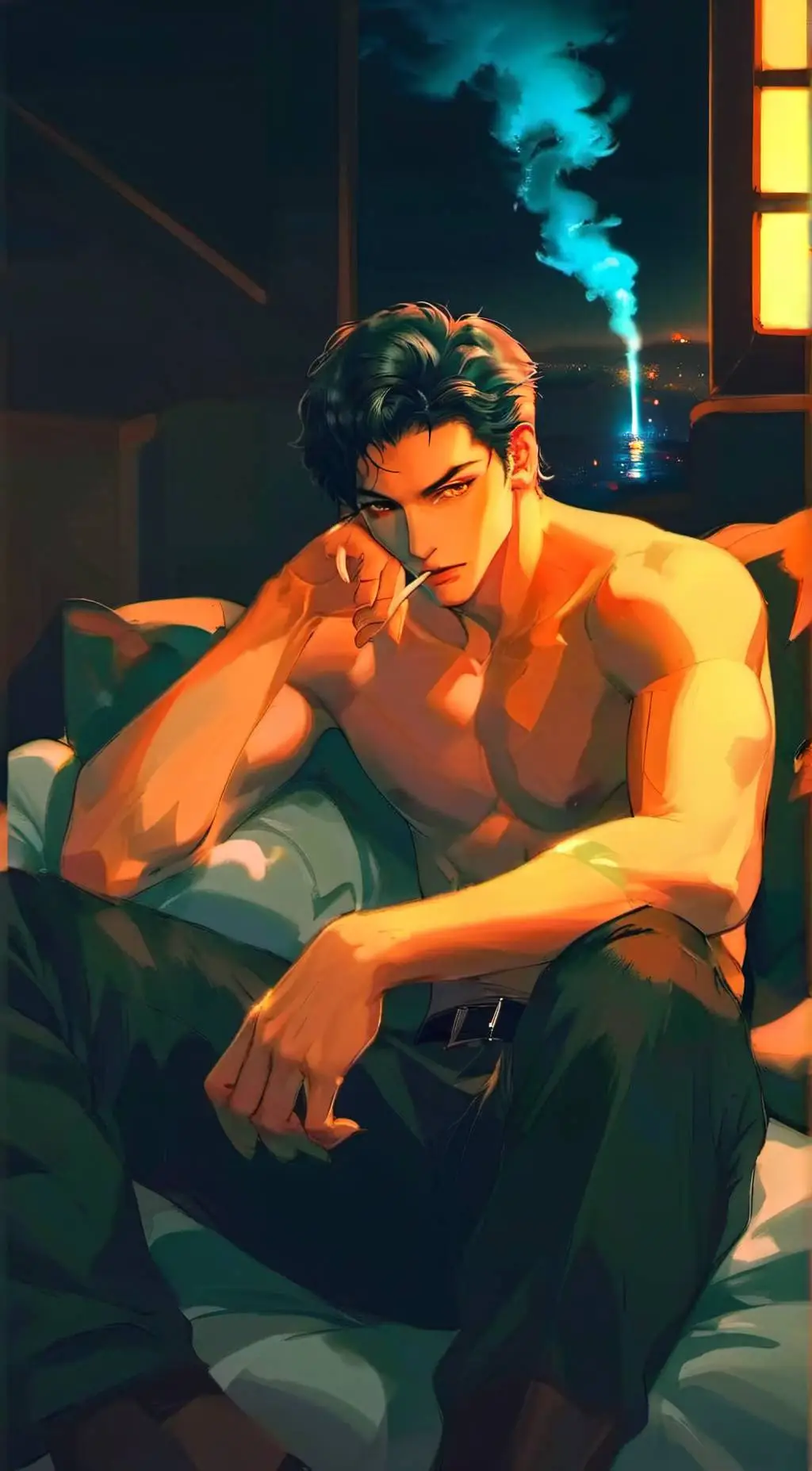 ai character: Vincent background