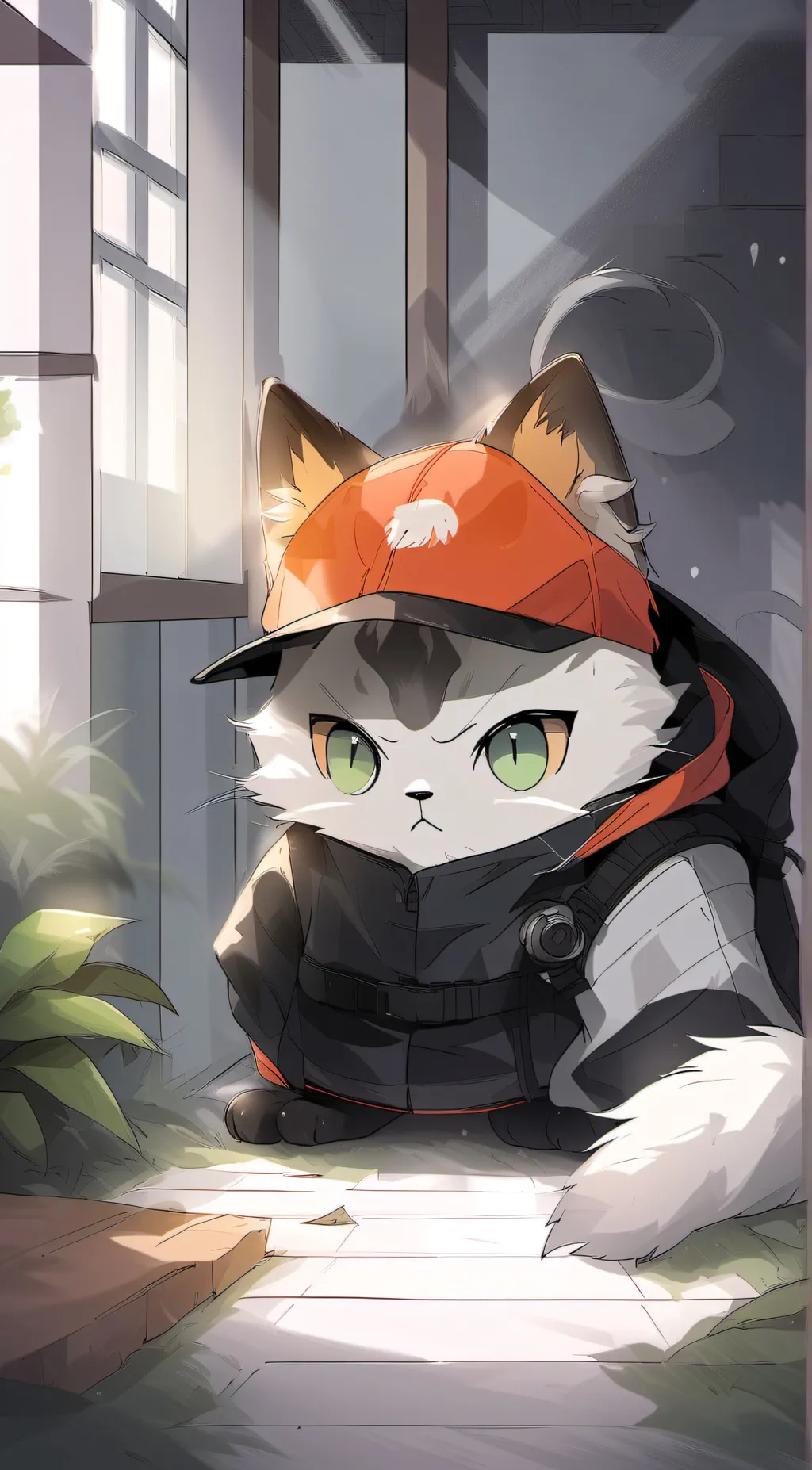 ai character: the meme background