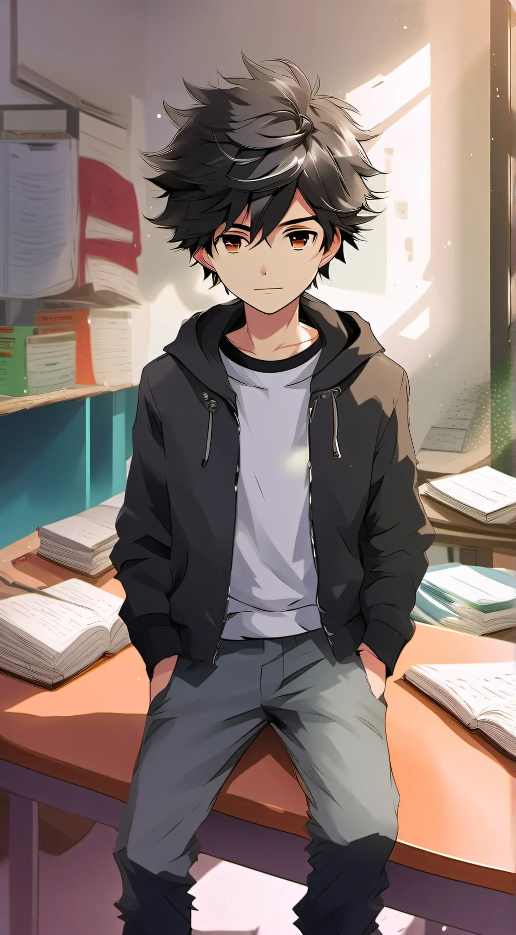 ai character: Fen background