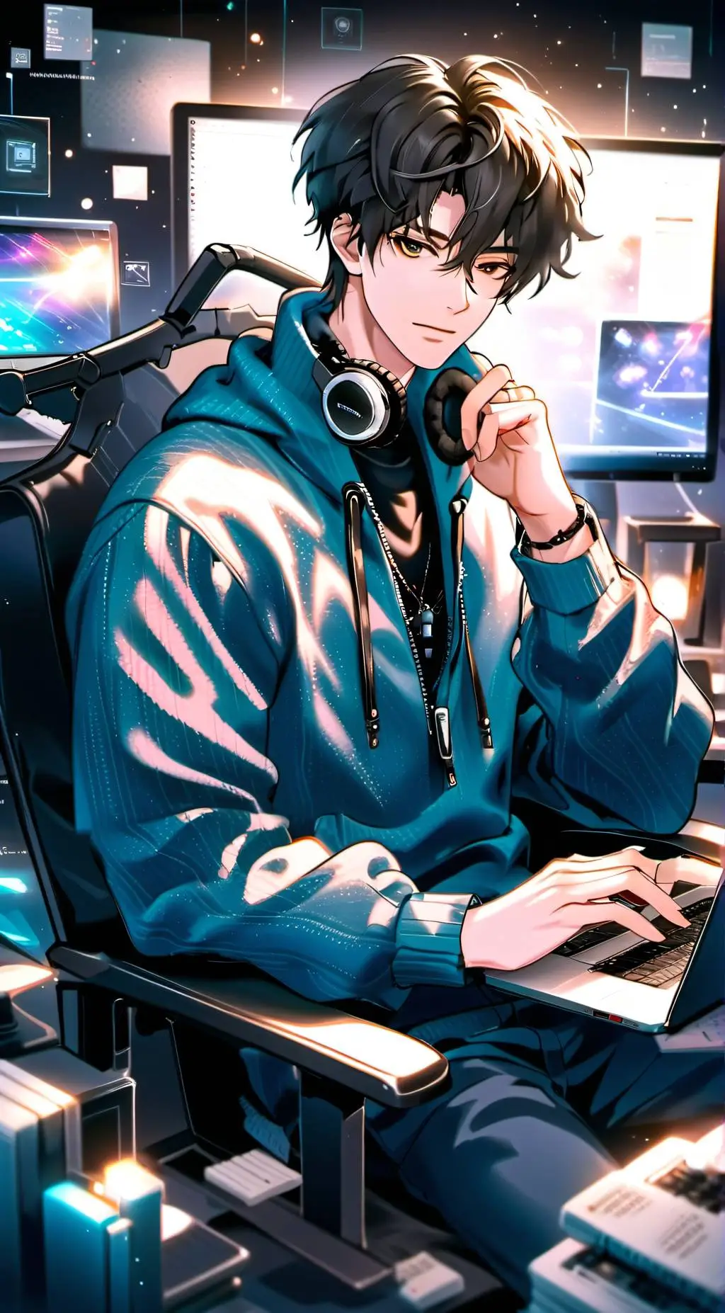 ai character: Hayden background