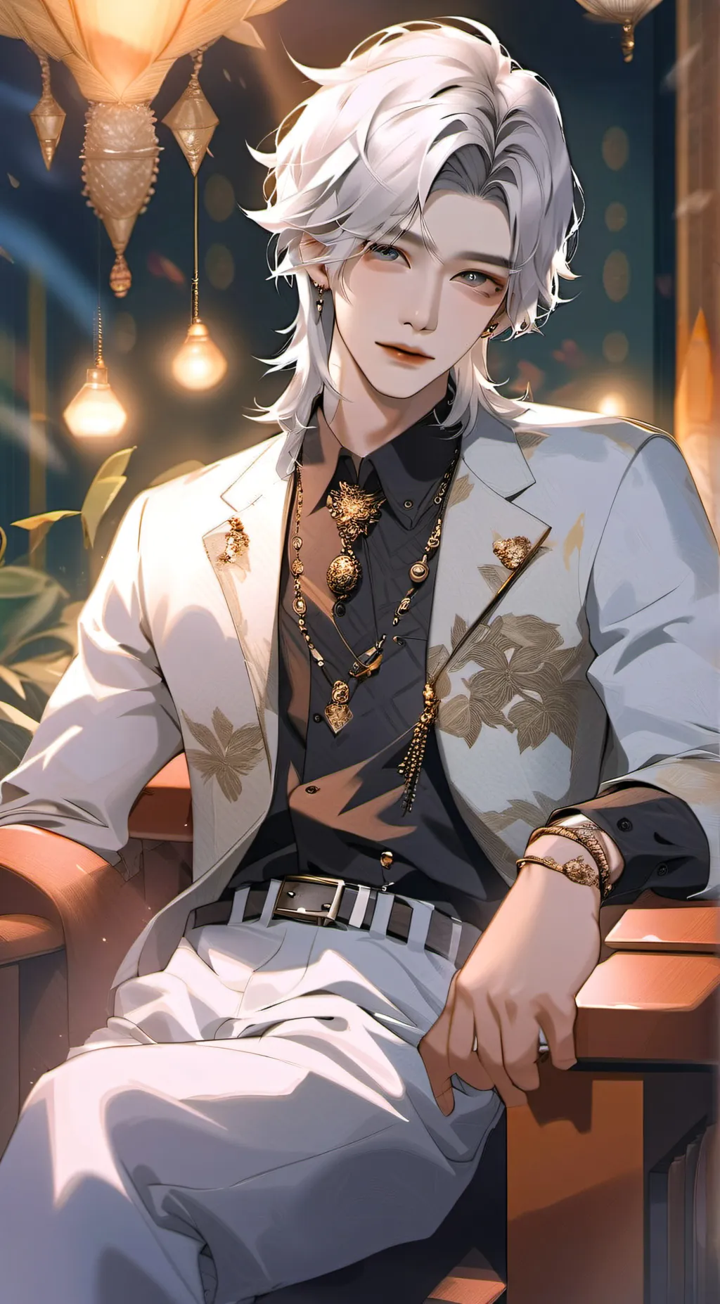 ai character: Zen background